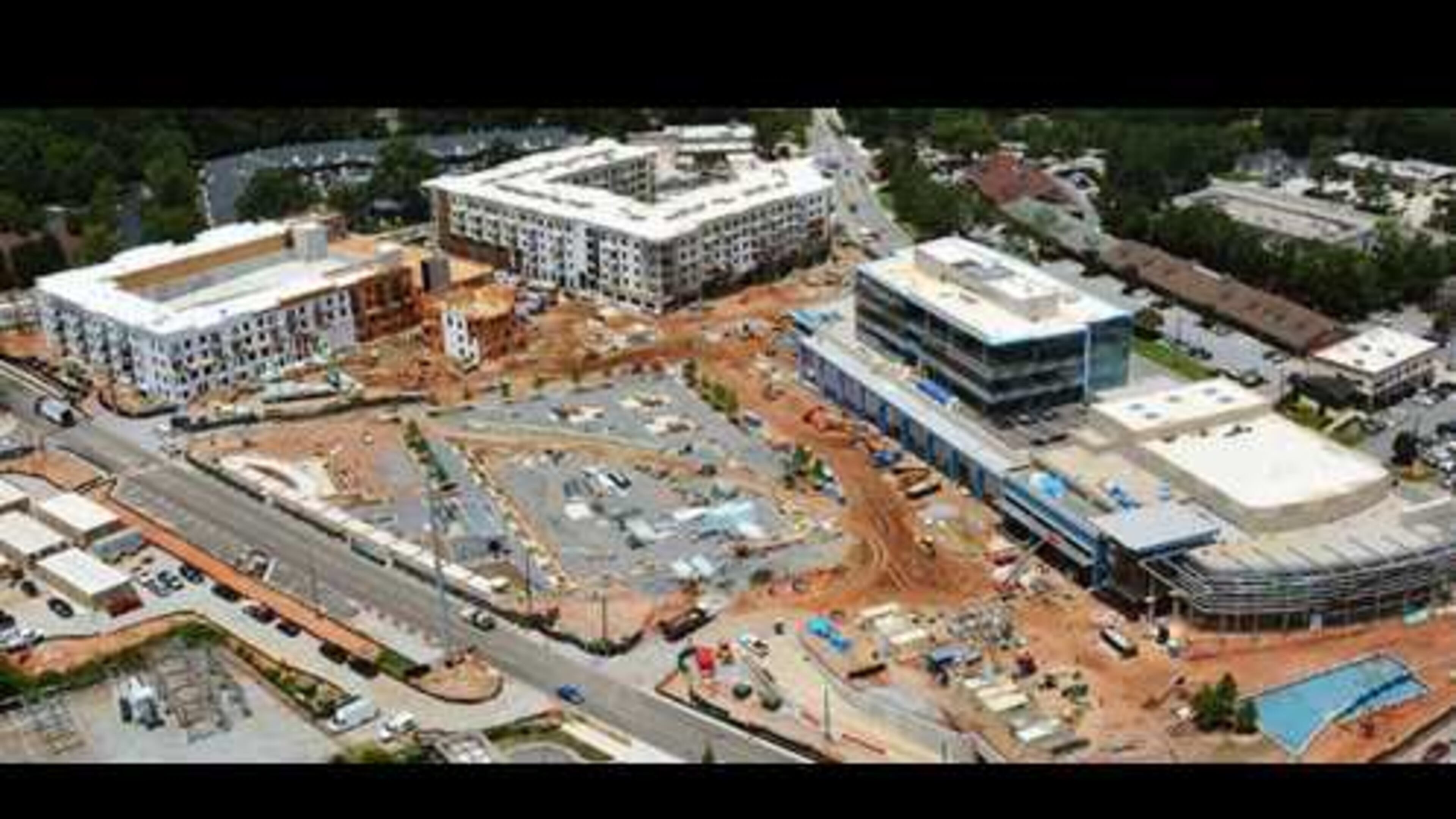 City Springs, a mixed-use development in Sandy Springs, is expected to be finished summer 2018. (PHOTO: CITY OF SANDY SPRINGS)