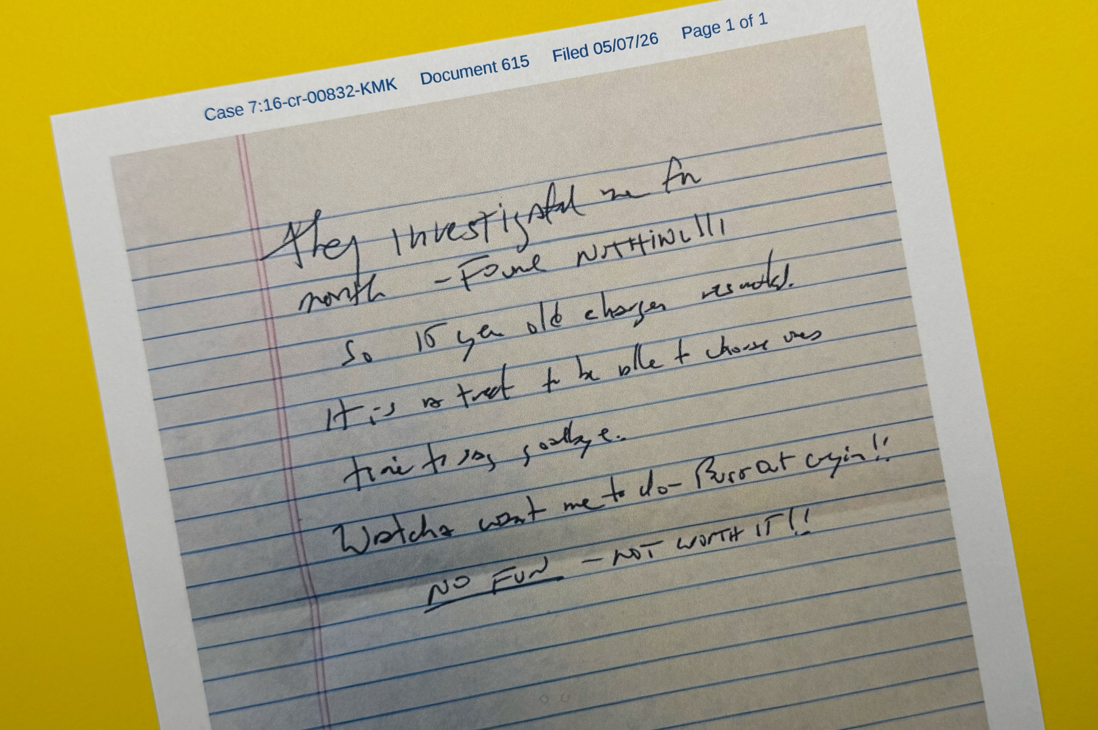 Epstein Note