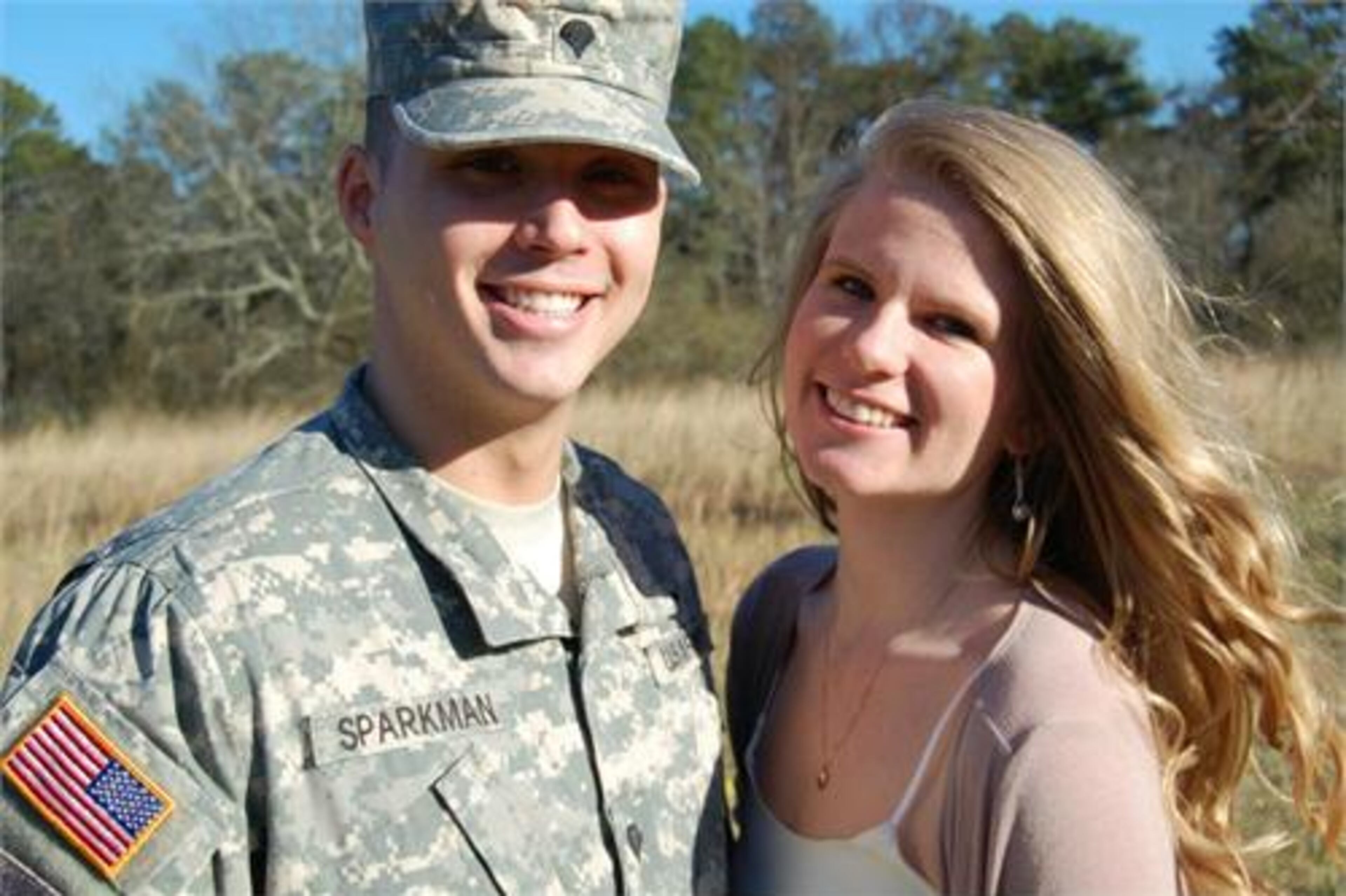 Chris and Jamie Lynn Sparkman from their wedding website photo album. Family photo