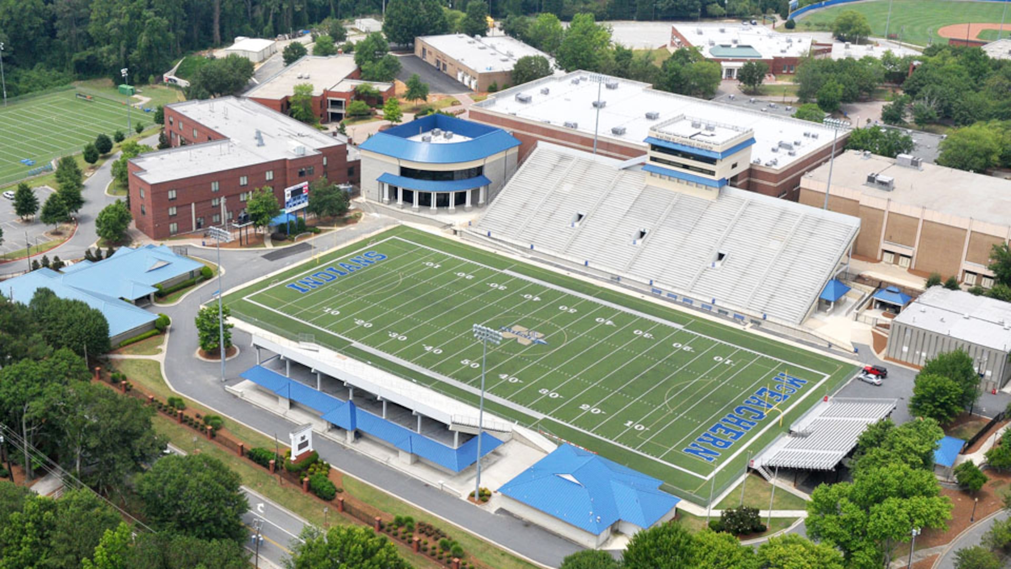 McEachern High School in Powder Springs will benefit from the New Macland Road project approved by the Cobb County Board of Commissioners on Nov. 12. (Courtesy of Cobb County School District)