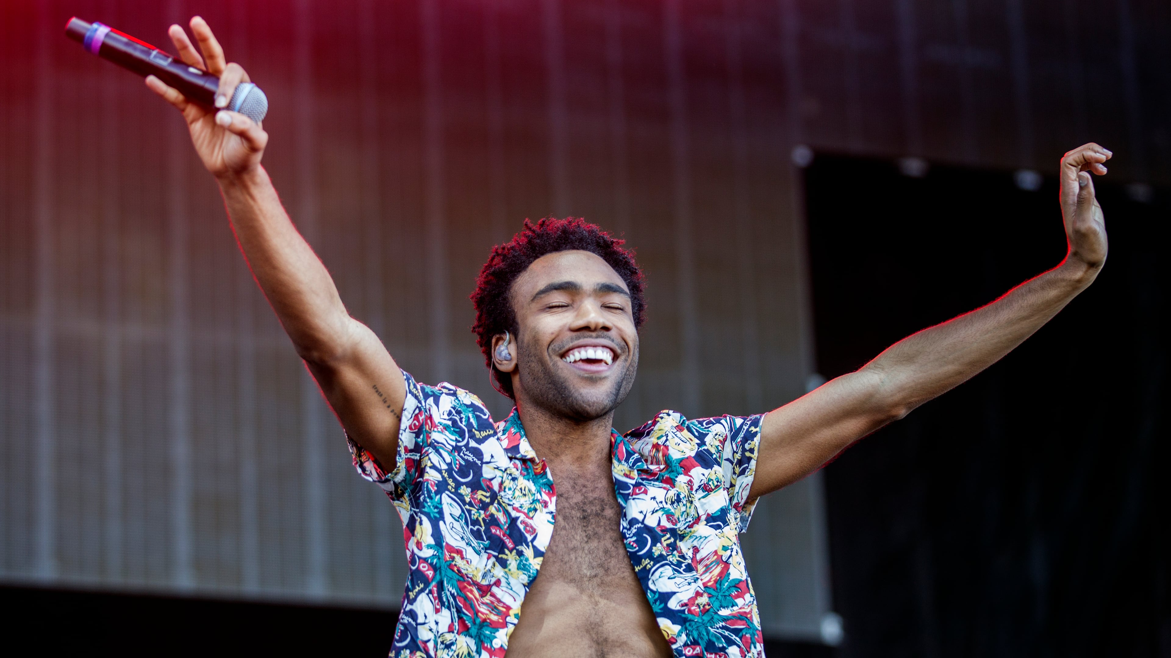 Childish Gambino performs at Austin City Limits in 2014.