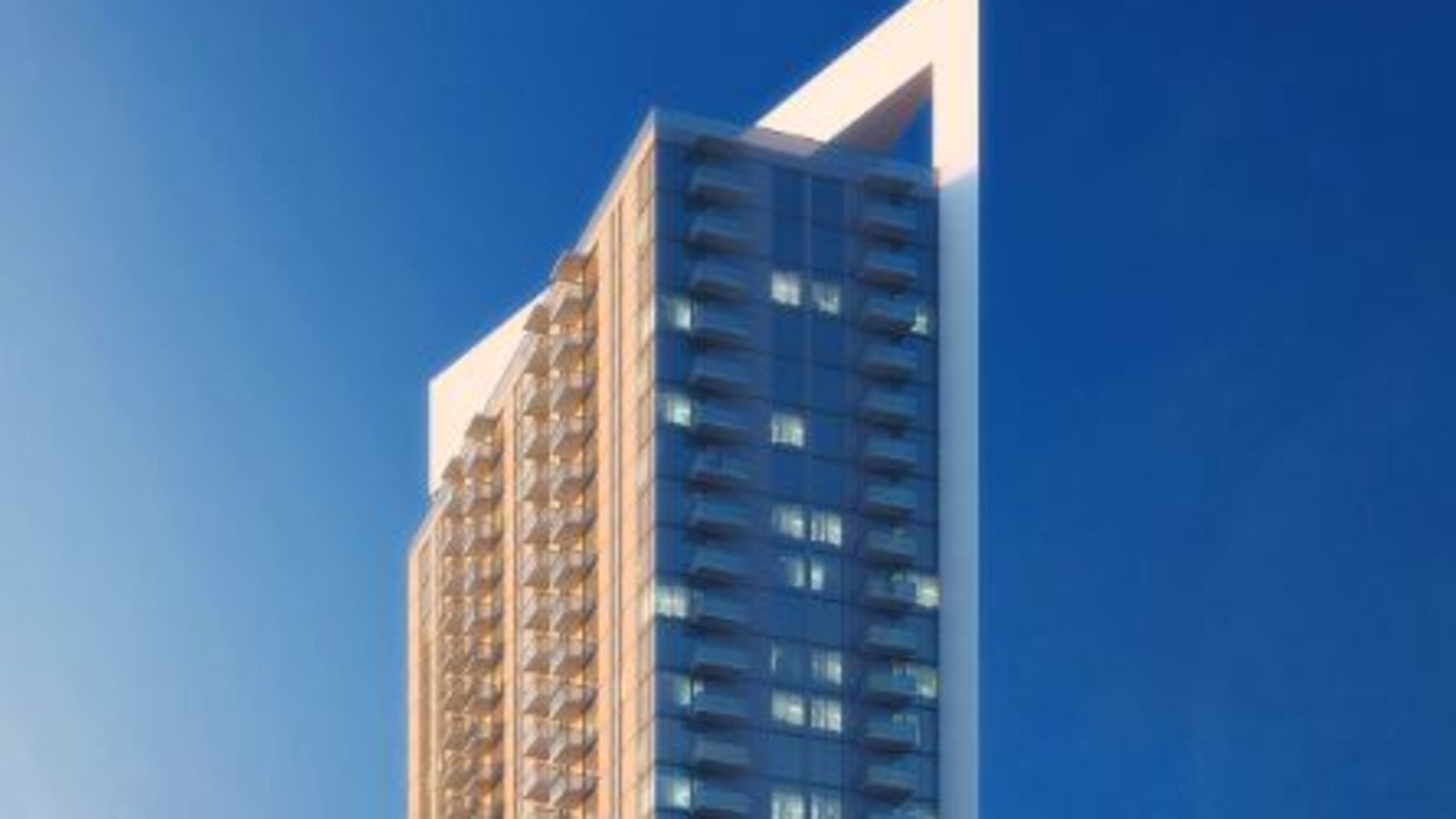 The distinctive crown to Related Group’s planned 35-story apartment tower in Buckhead. The building is designed by Smallwood, Reynolds, Stewart, Stewart. Source: Related Group and Smallwood, Reynolds, Stewart, Stewart