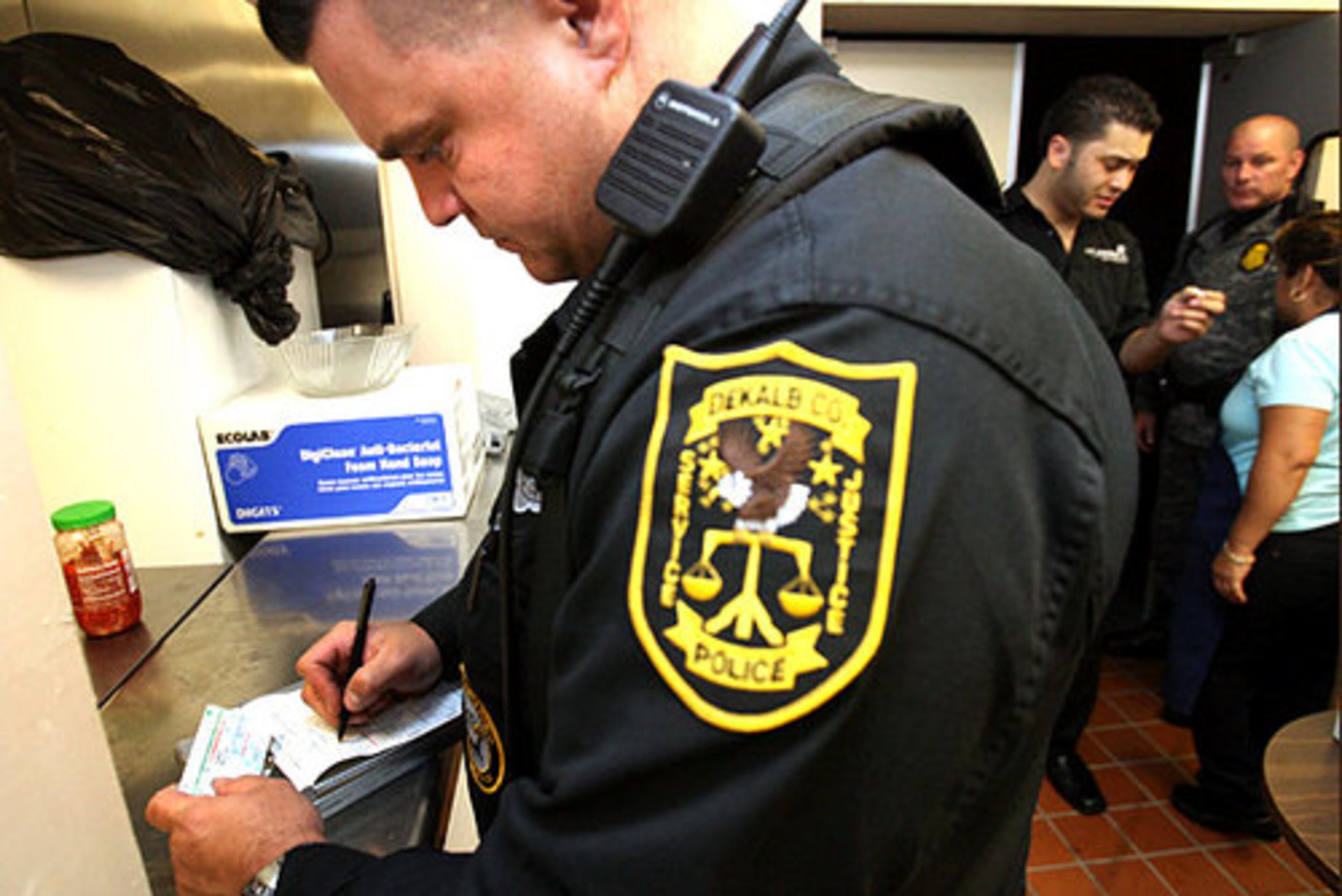 The police and fire marshalls check for permits, fire code infractions and other code violations. Other violations included selling alcohol after hours or by the bottle.