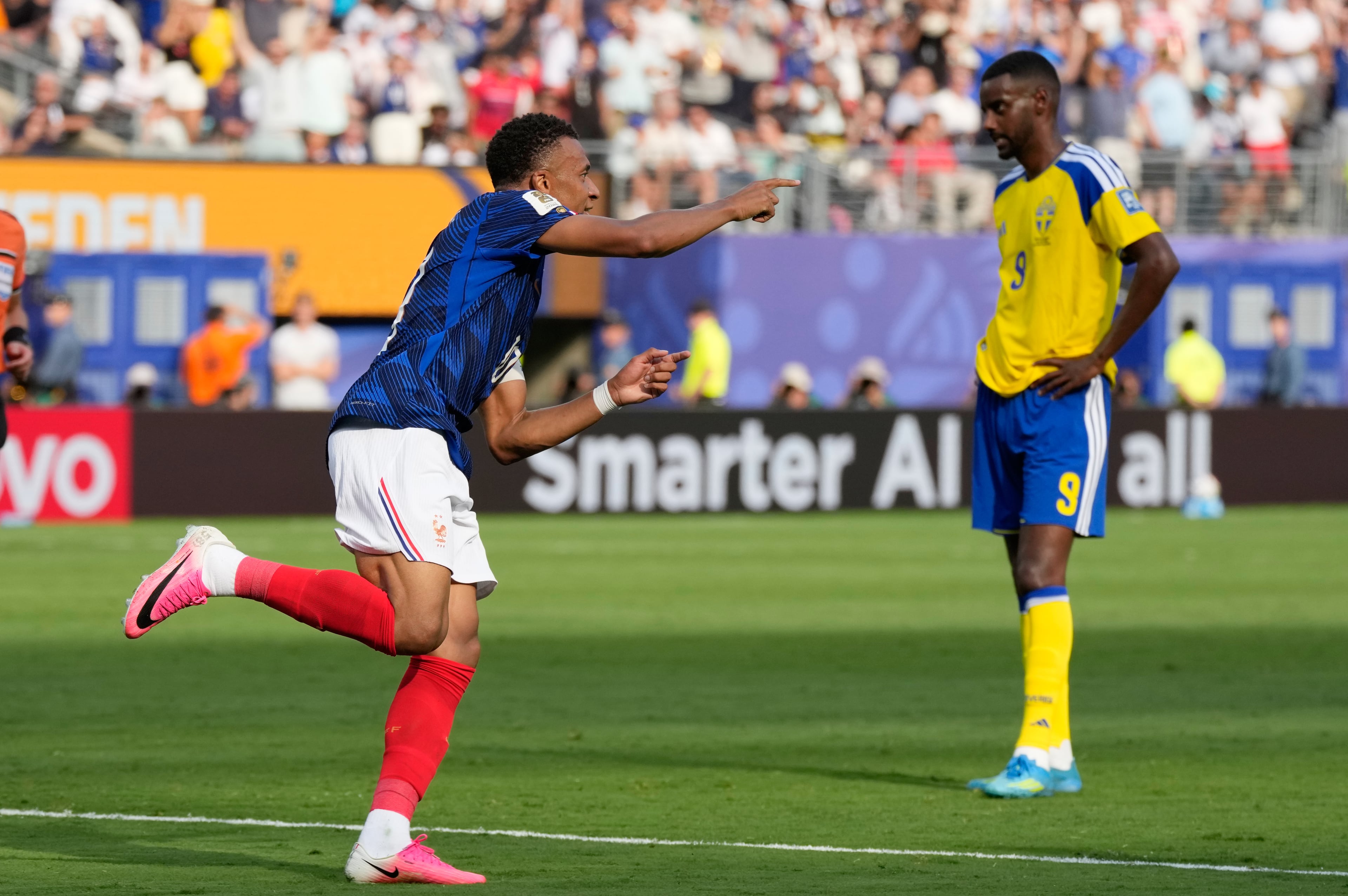 Sweden France WCup Soccer