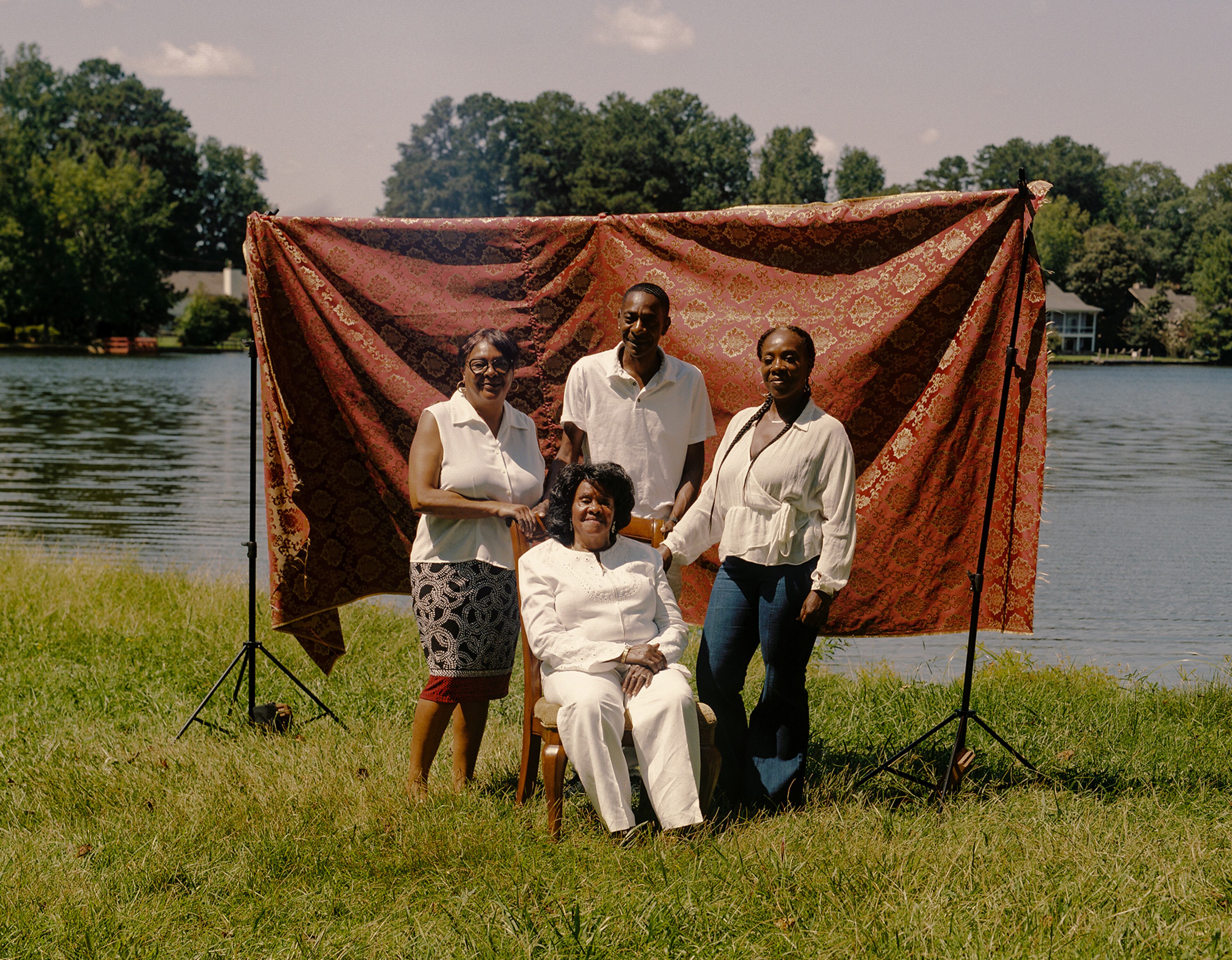Photographer Kendall Bessent's portrait "A Mother's Love" (2020) of family members at his grandmother's home in Conyers, is part of his "The Family Portraits I Never Had" series that will be on view at the Gallery by Wish.
Courtesy of Kendall Bessent