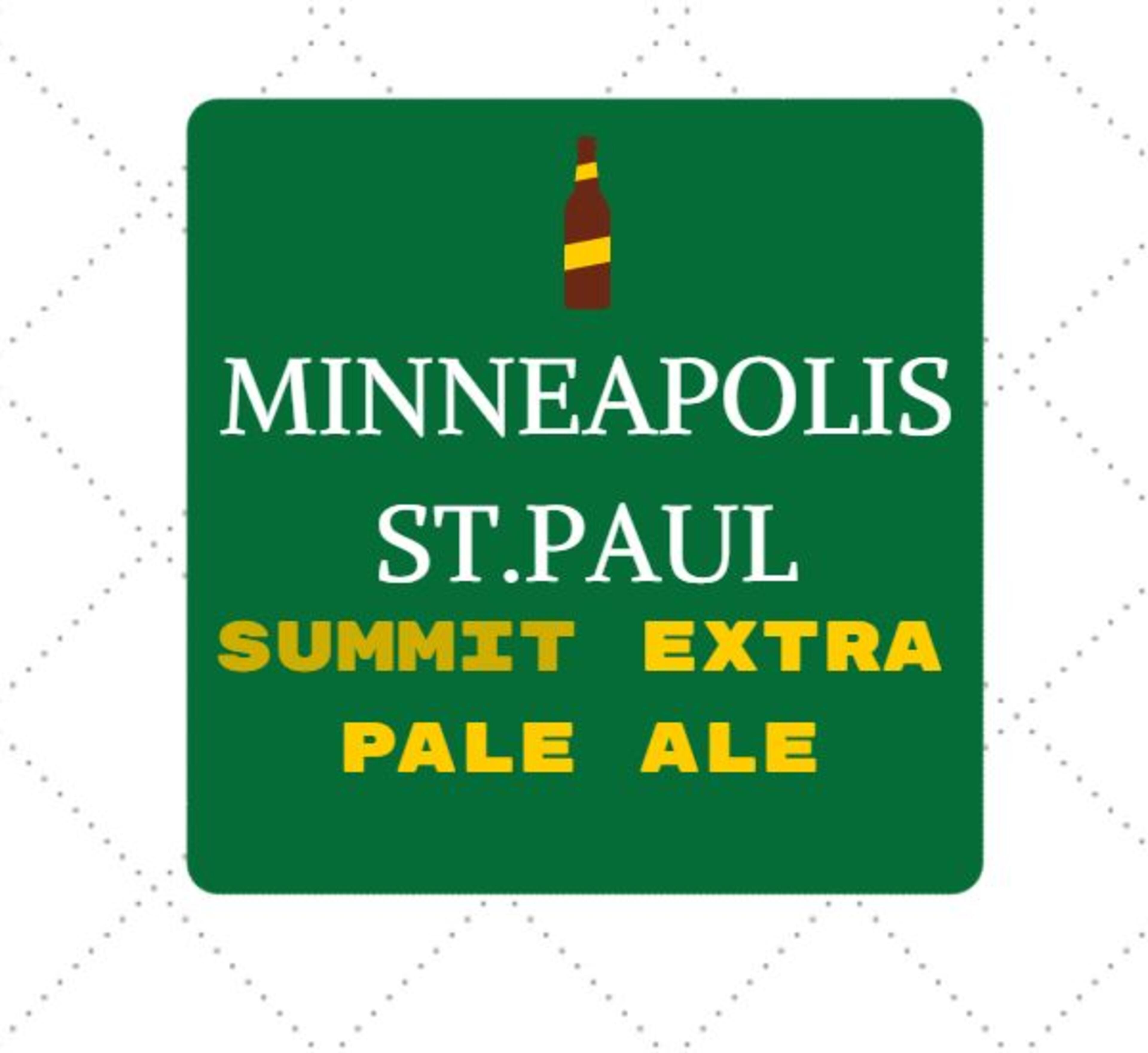 The most widely available beer in Minneapolis is Summit Extra Pale Ale, which is listed on 54% of the city's menus.