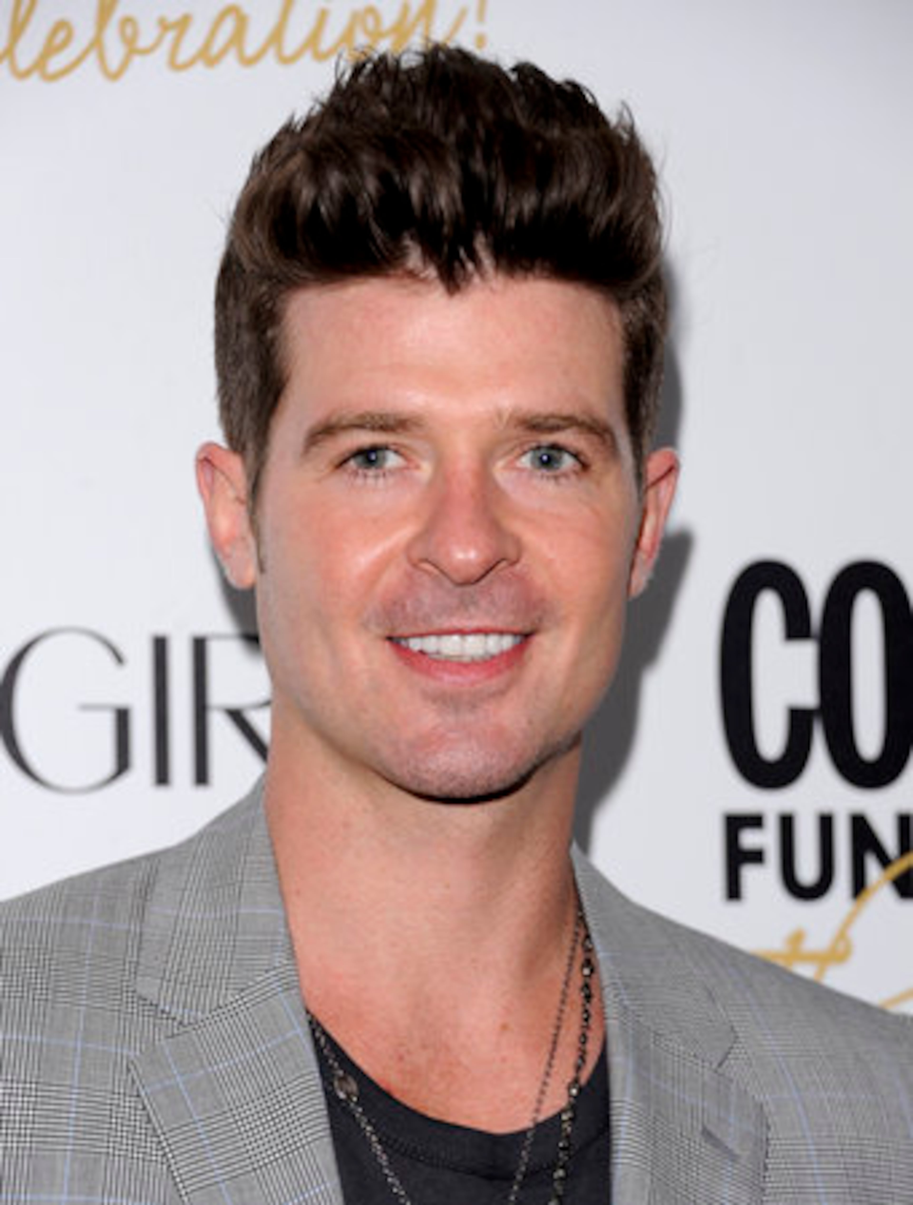 Robin Thicke rounded out the guest list.