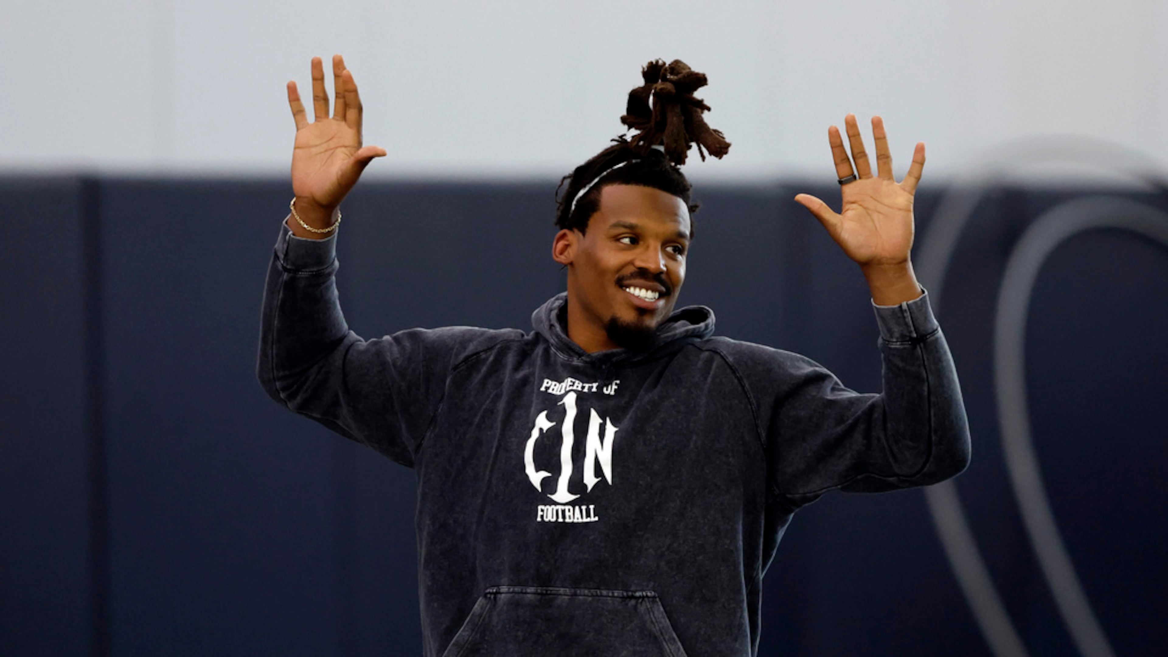 Former NFL quarterback Cam Newton was involved in a brawl during a football event in Atlanta over the weekend, police said.