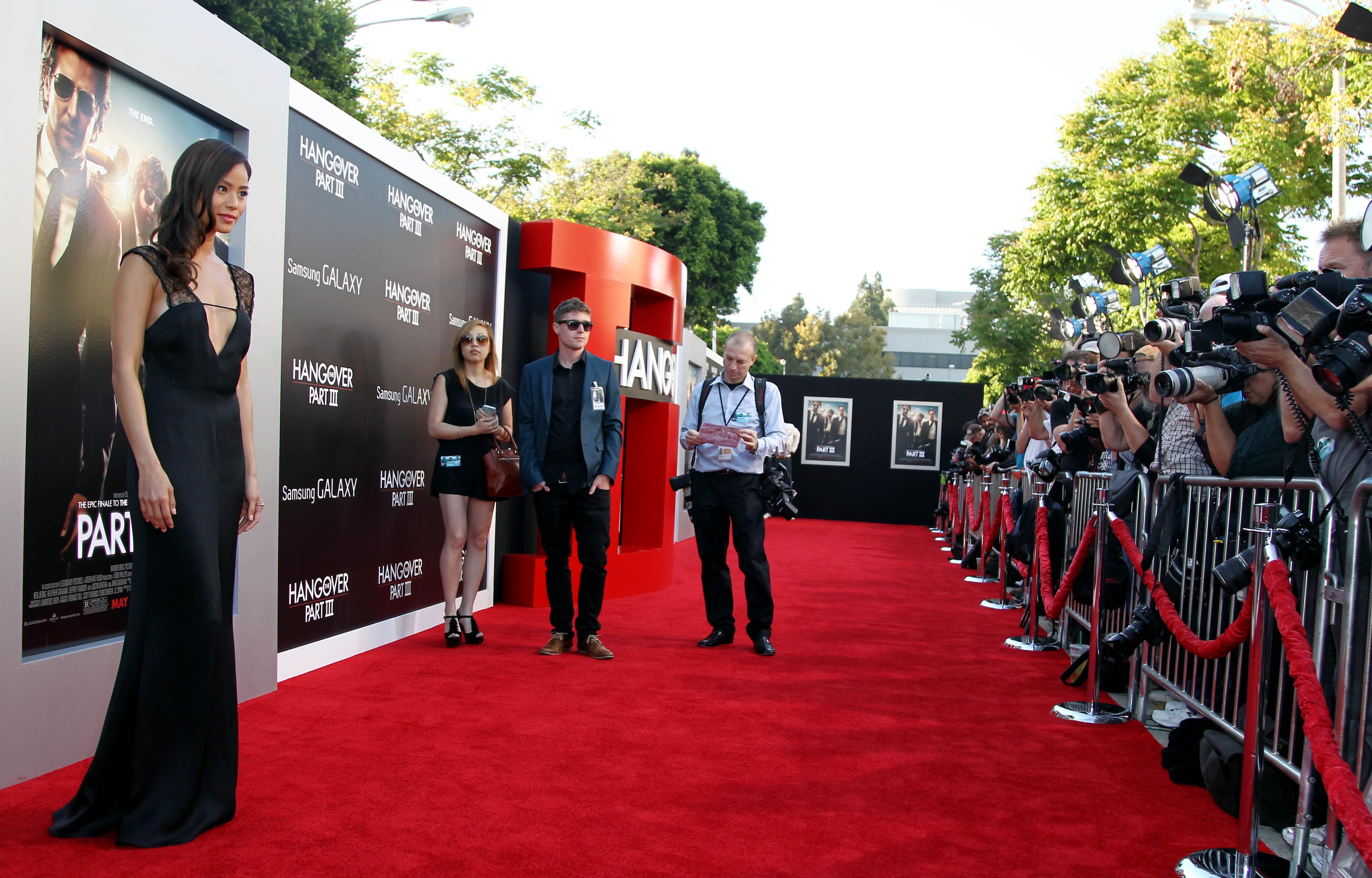 Jamie Chung arrives at the LA Premiere of "The Hangover: Part III" at the Westwood Village Theatre on Monday, May 20, 2013 in Los Angeles.