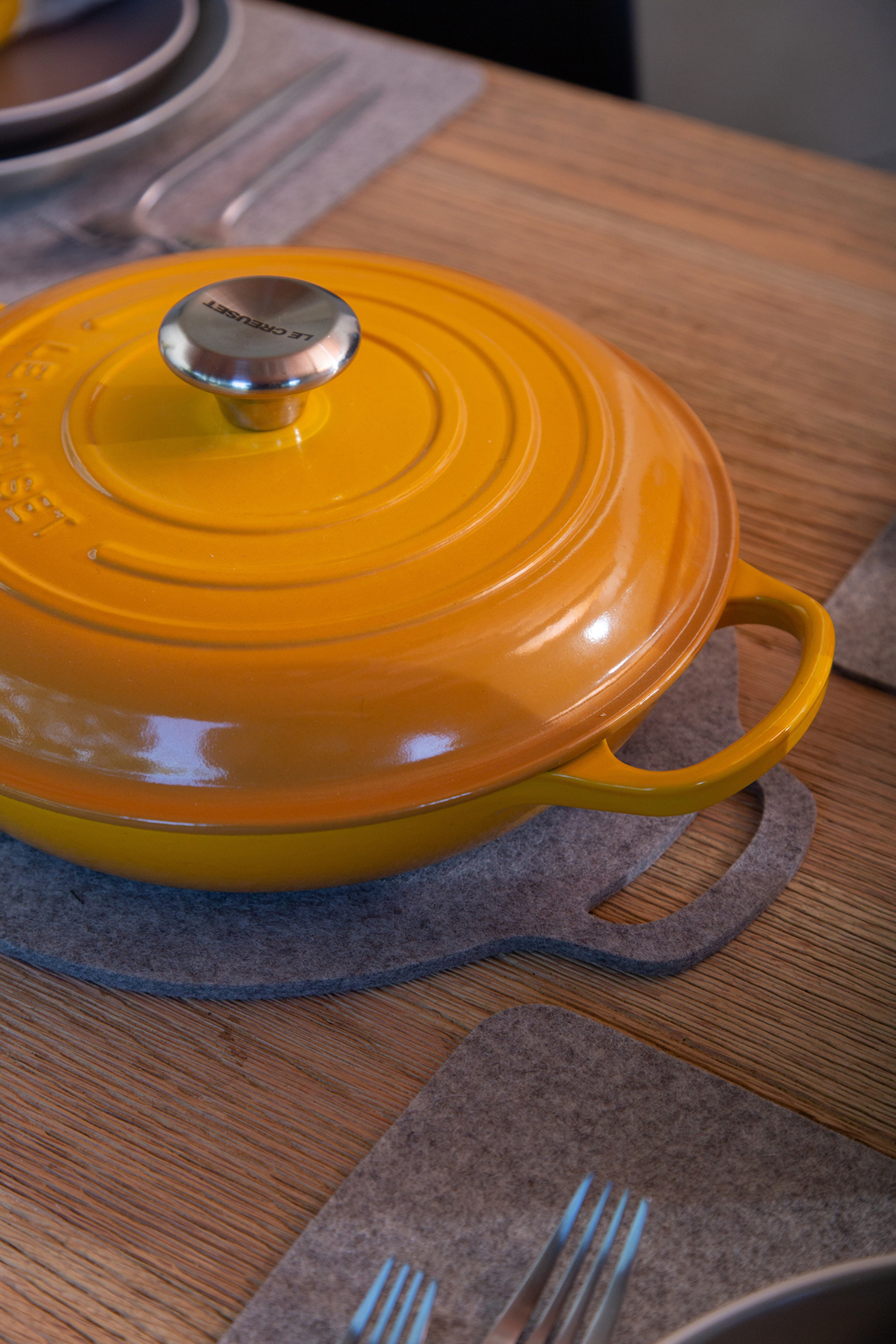 Merino wool trivets from Graf Lantz. Courtesy of Graf Lantz