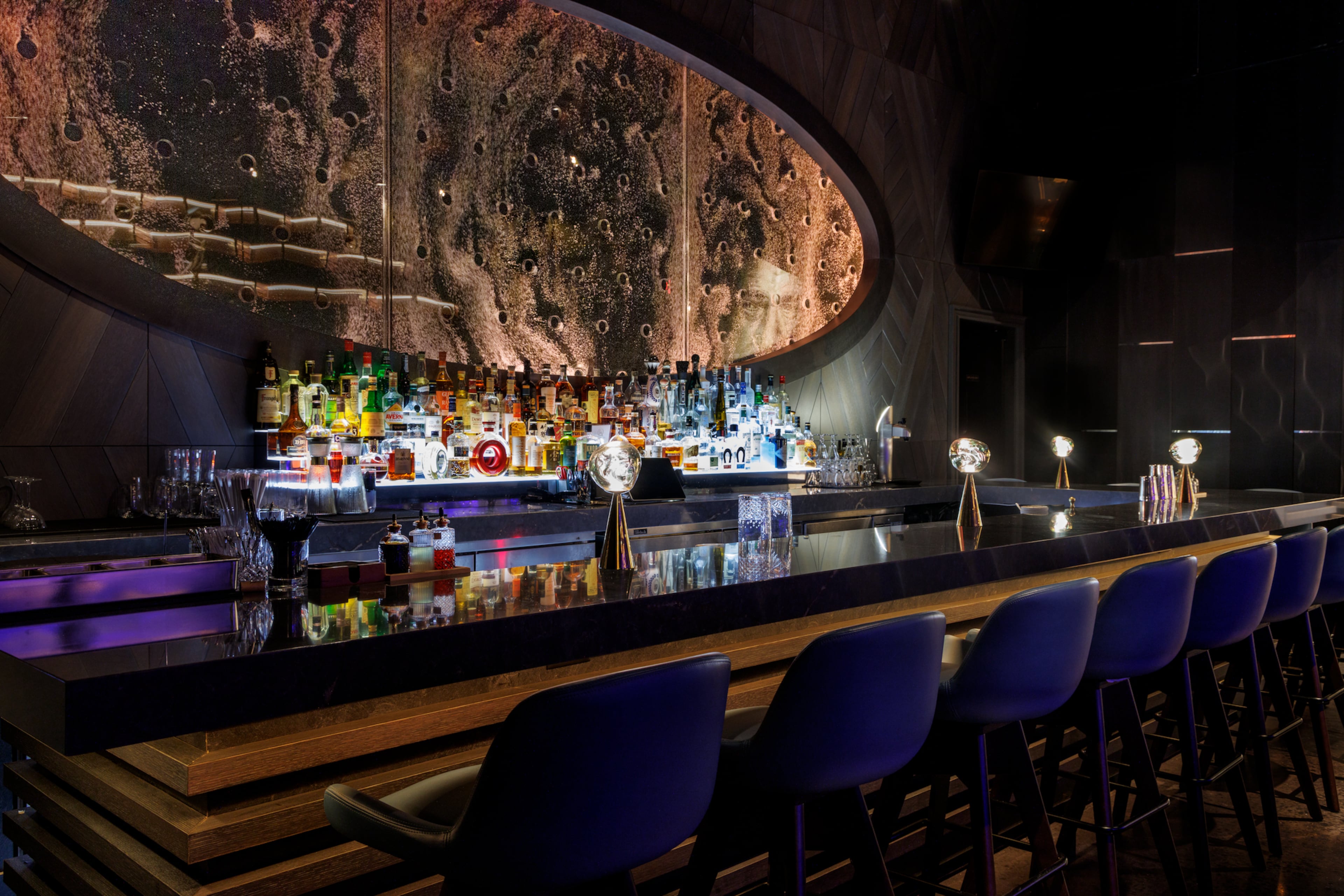 The Champagne bubble bar at Siren. (Patrick Heagney Photography, courtesy of Siren)