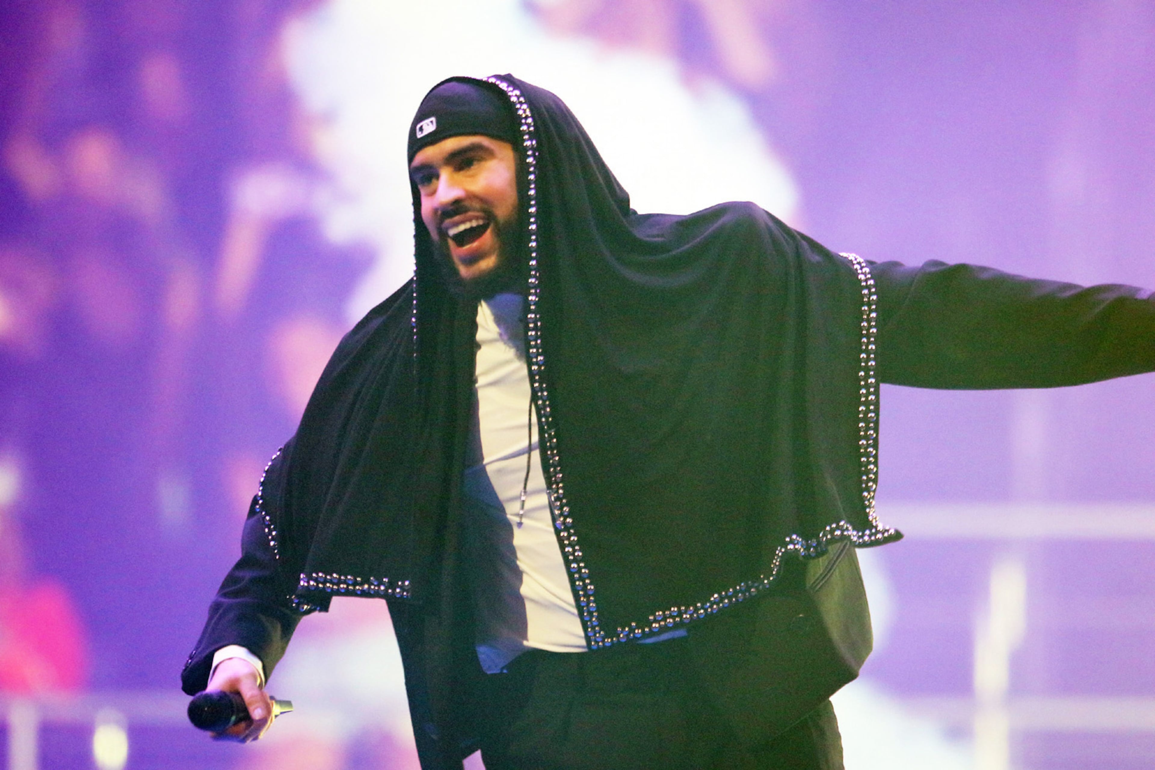 Puerto Rican superstar Bad Bunny rocked sold-out State Farm Arena on Tuesday, May 14, 2024, on his Most Wanted Tour. (Robb Cohen for the AJC)