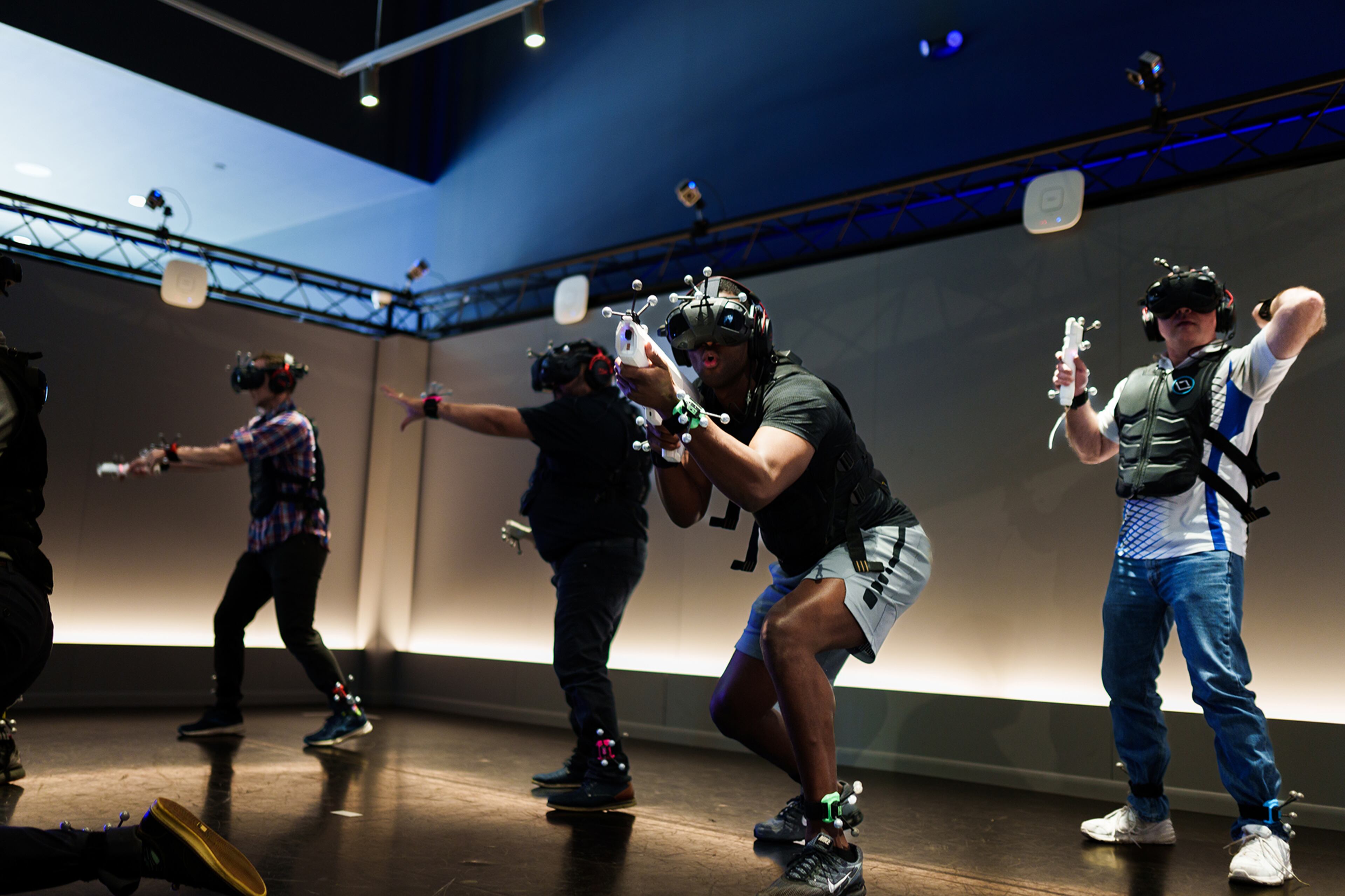 It takes a group of friends to save the world at Sandbox VR.
Photo: Courtesy of Sandbox VR