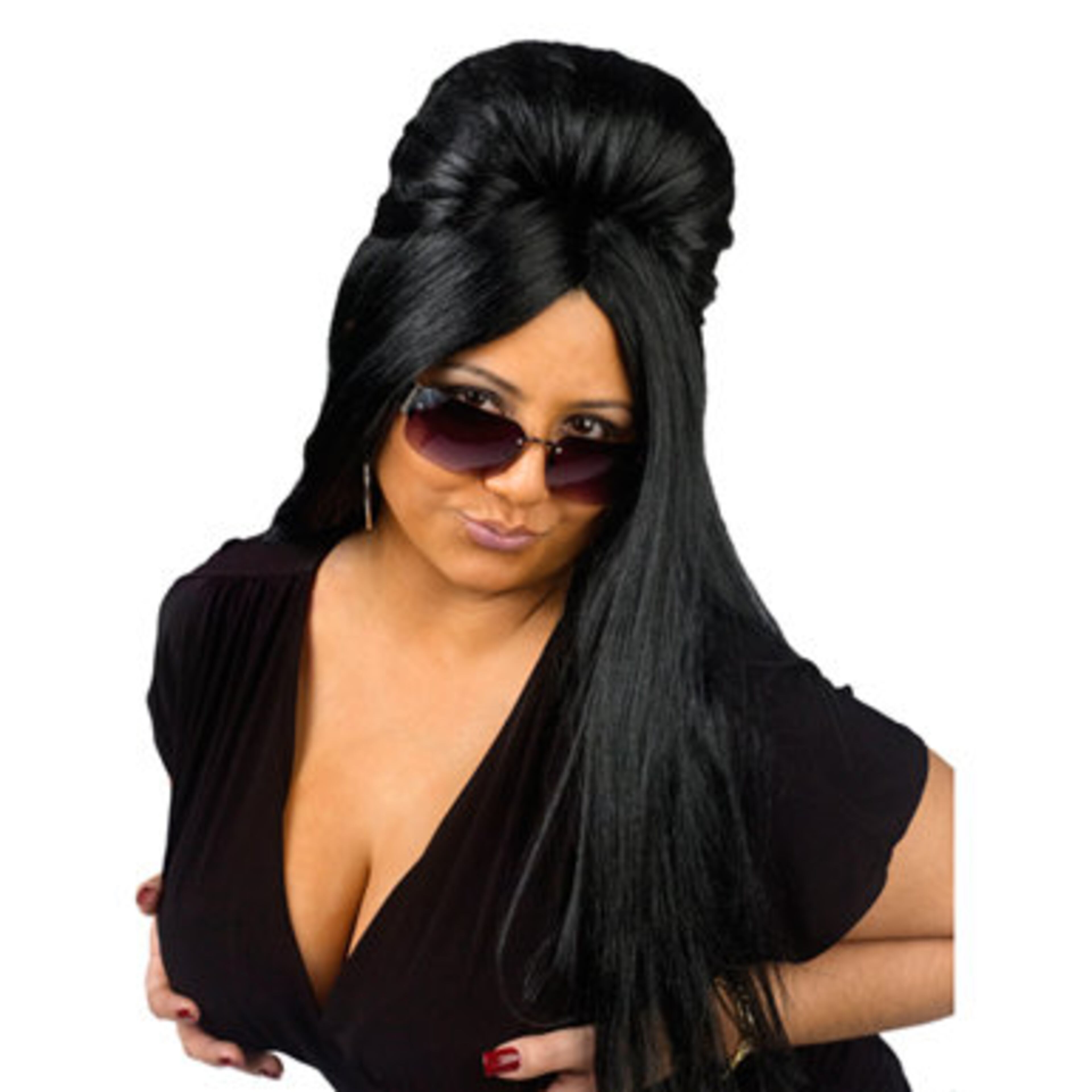 SNOOKI: It's not that hard to dress up as the love-to-hate personality from the hit reality show, "Jersey Shore." Find a dress a few sizes too small for you, and accessorize with a wig to mimic Snooki's trademark "poof." Speaking with a Jersey accent and being totally obnoxious will complete the look.