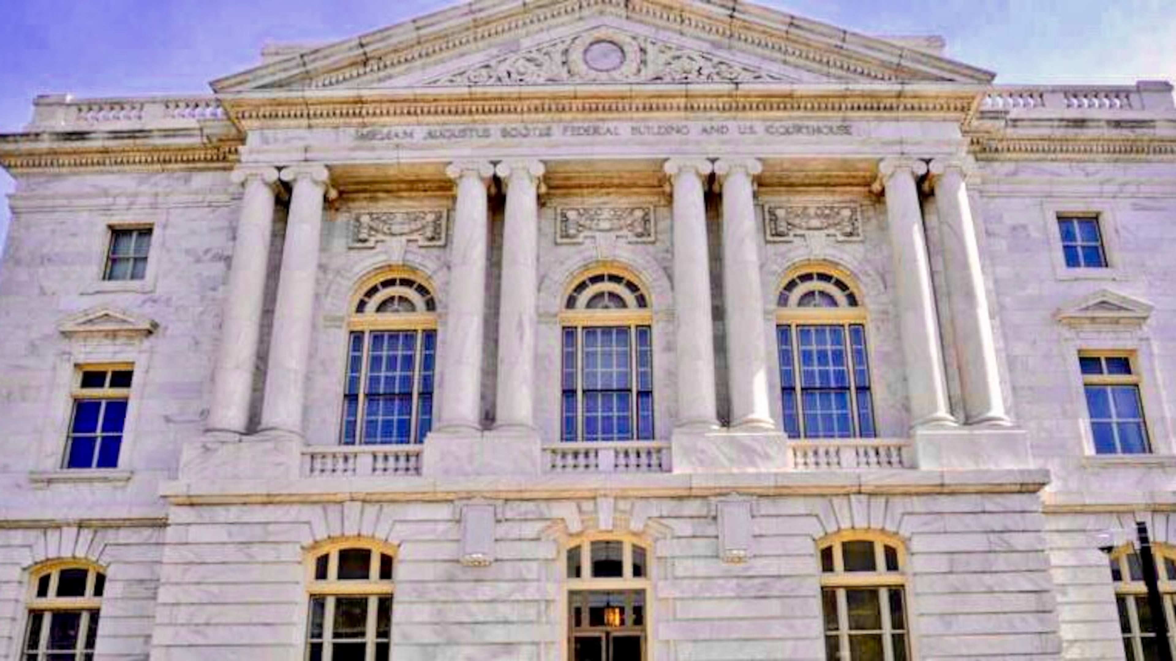 The U.S. District Courthouse in Macon. The district court judge for the area, Judge Tilman E. “Tripp” Self III, summoned GDC Commissioner Tyrone Oliver to the witness stand to explain why his department had not complied with court orders. (Joe Kovac Jr./AJC)