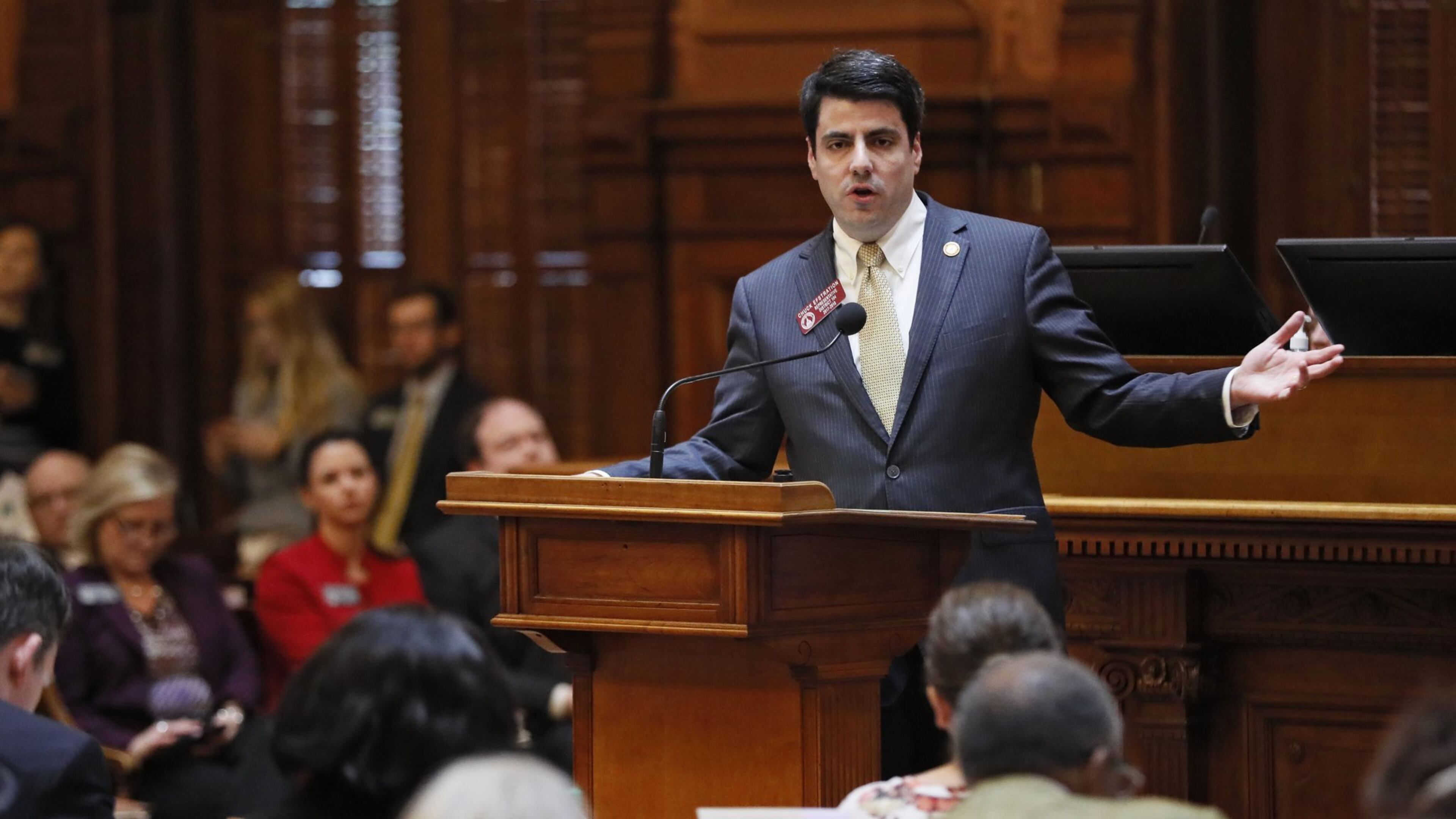 Rep. Chuck Efstration, R-Dacula, is the sponsor of the anti-hate crime bill that still awaits a vote in the senate.