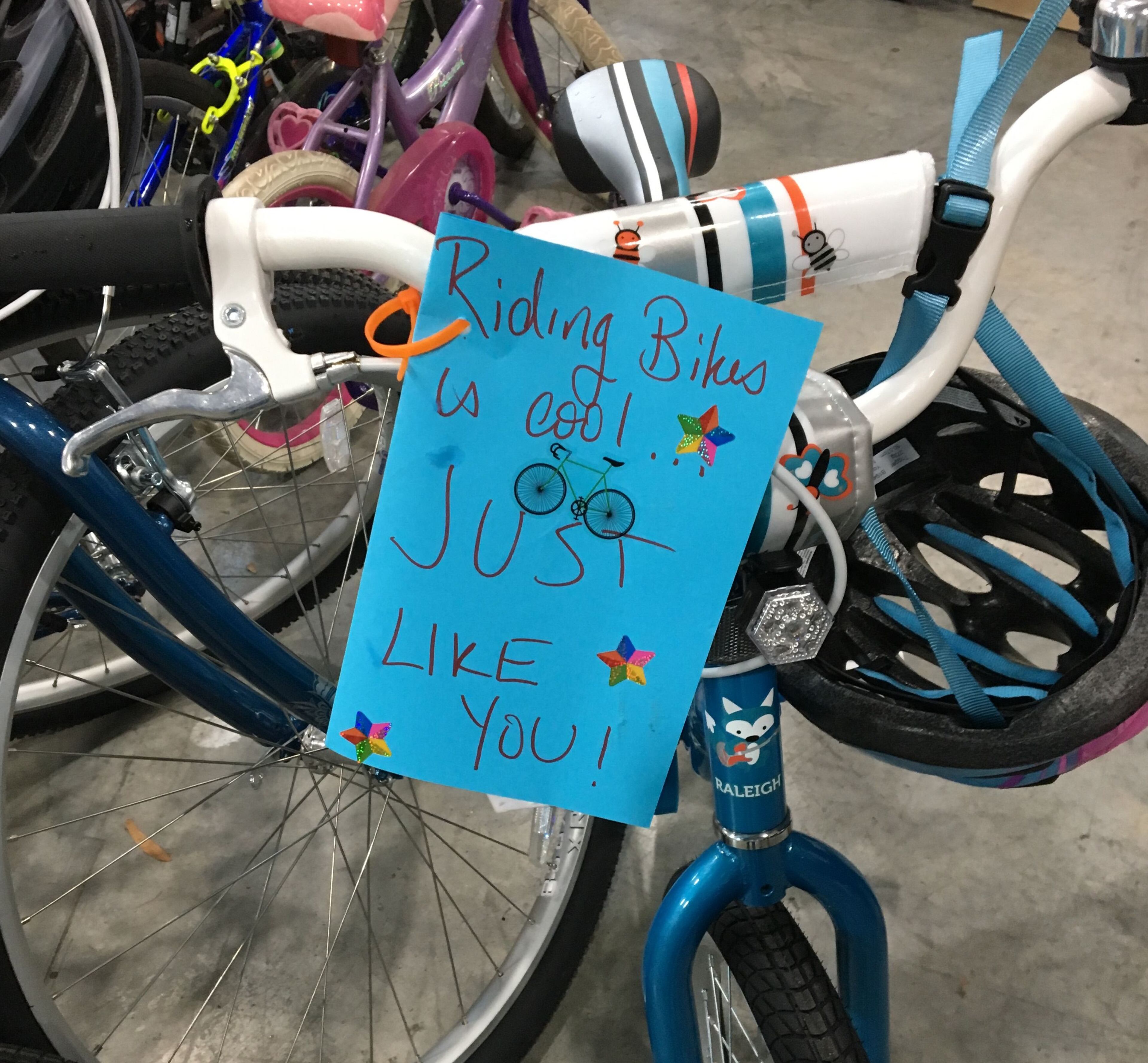 Bikes For Kids is in its 16th year of collecting and restoring used bicycles as holiday gifts for North Fulton Community Charities.