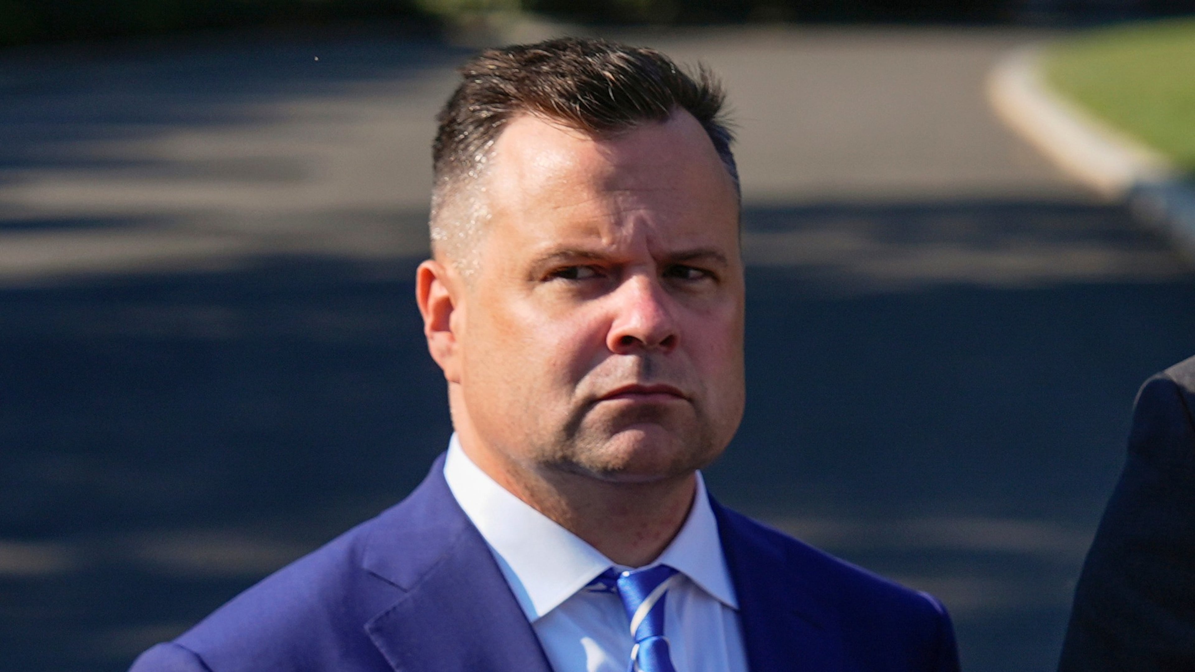 FILE - Director of the Federal Housing Finance Agency Bill Pulte, speaks to reporters at the White House, July 24, 2025, in Washington. (AP Photo/Julia Demaree Nikhinson, File)
