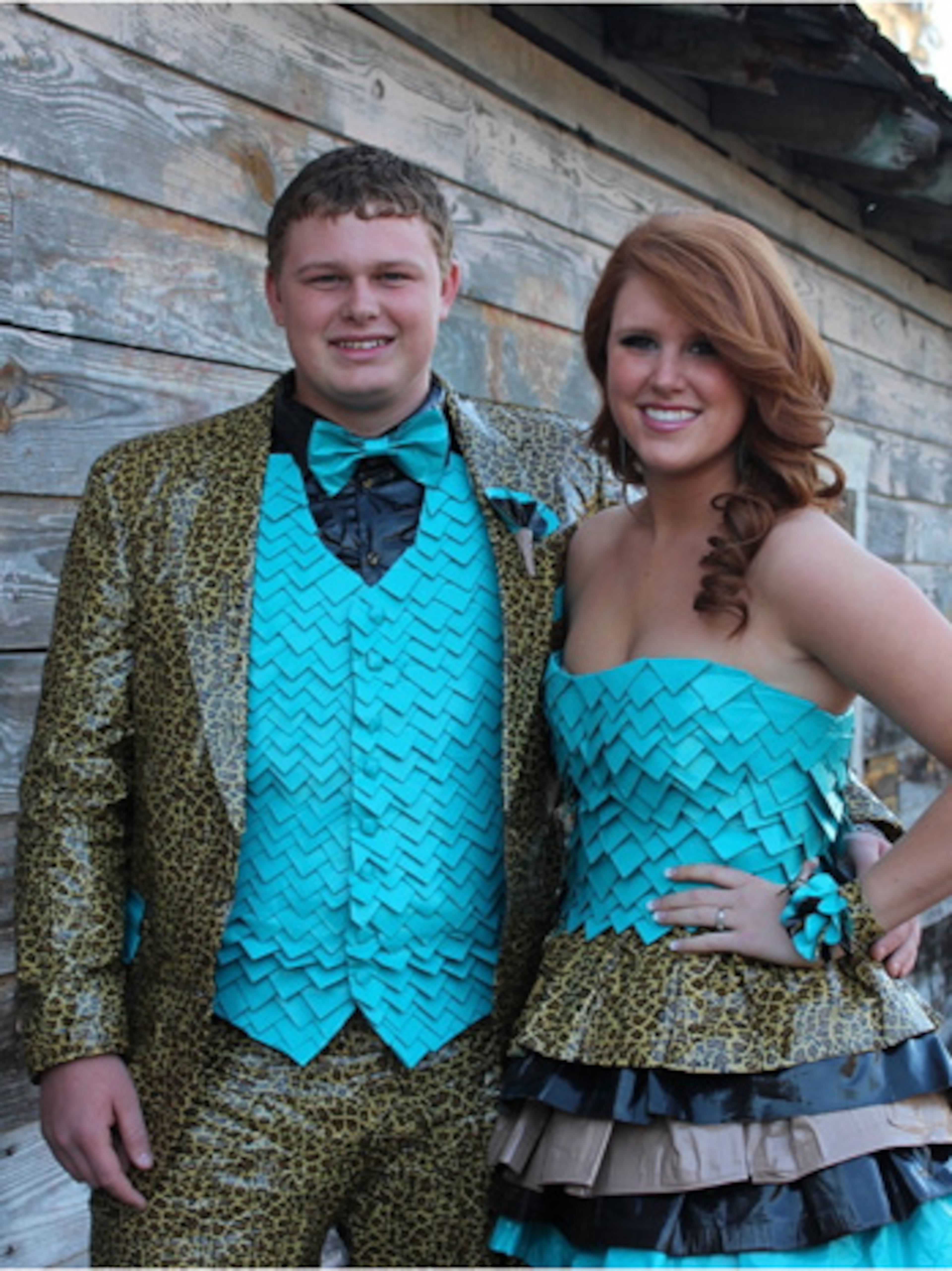 Here are some more photos from the Duck Brand Duct Tape Stuck at Prom 2013 competition.