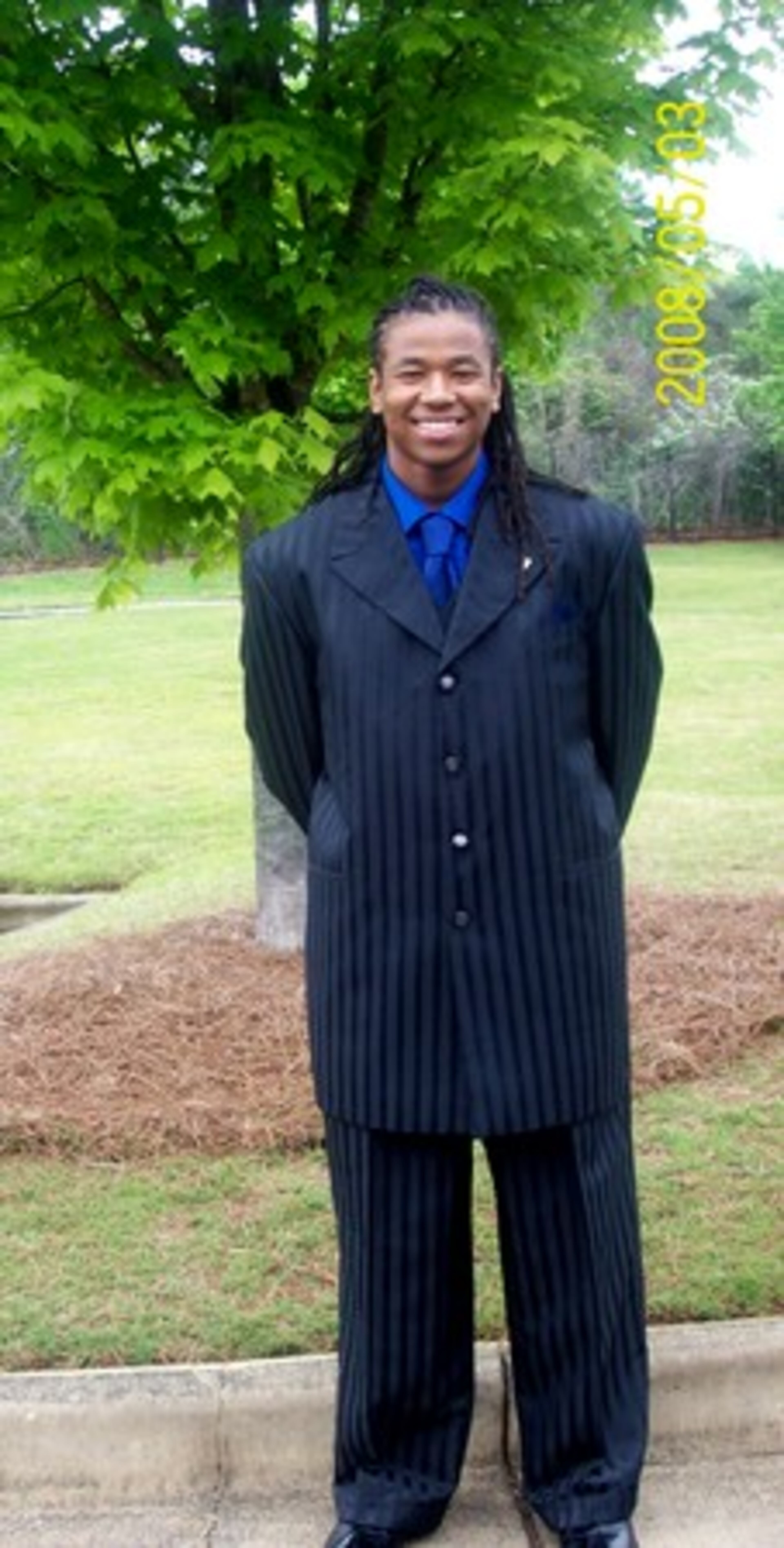 Waleed Oliver at his Jr. Prom- SCobb High School