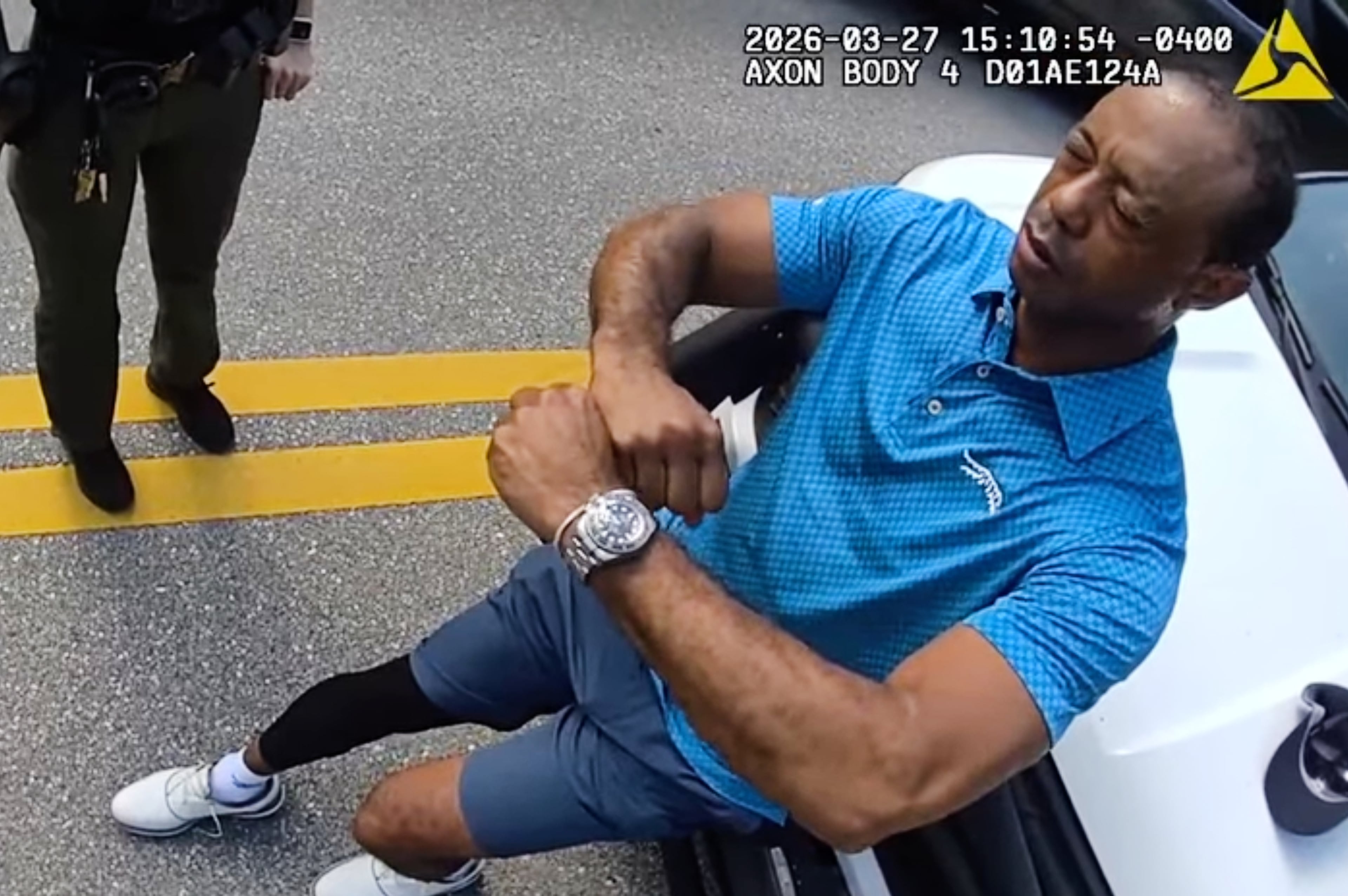 Tiger Woods Crash Golf