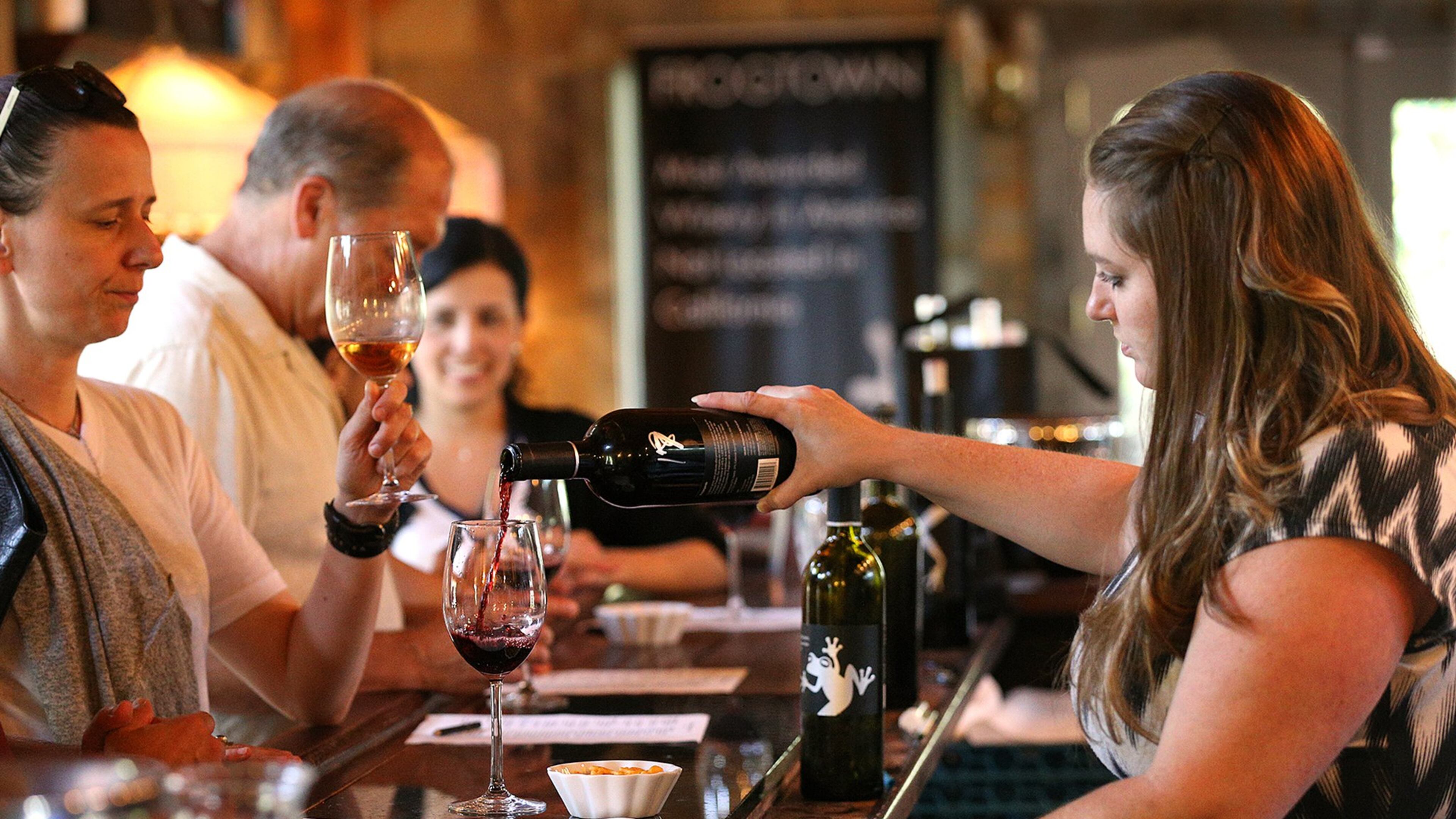 A wine tasting at Frogtown Cellars makes for a nice romantic getaway in Dahlonega. CURTIS COMPTON / CCOMPTON@AJC.COM