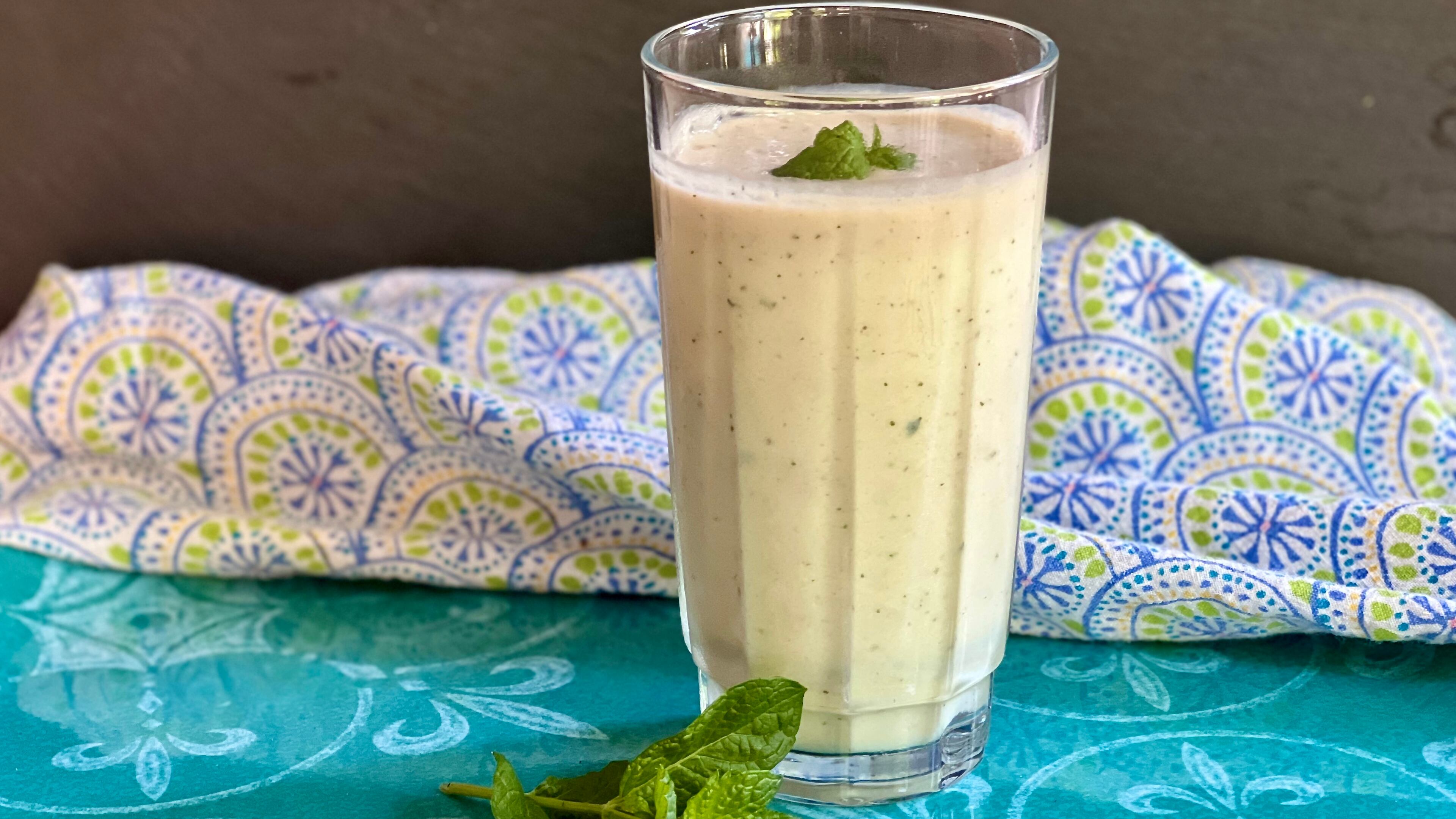 Cucumber adds fresh summer flavors to your favorite breakfast smoothie, and more. For this smoothie, fresh mint is as essential as the cucumber itself. (Kellie Hynes for The Atlanta Journal-Constitution)