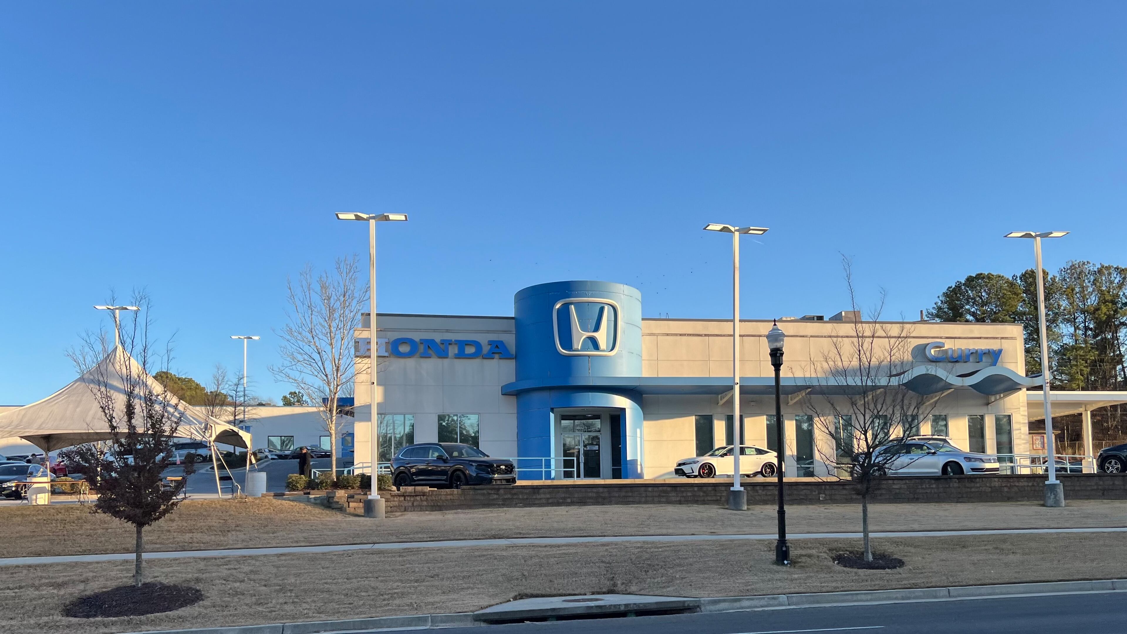 The Curry Honda dealership in Chamblee. (Renee DeGross Valdes/Cox Automotive)