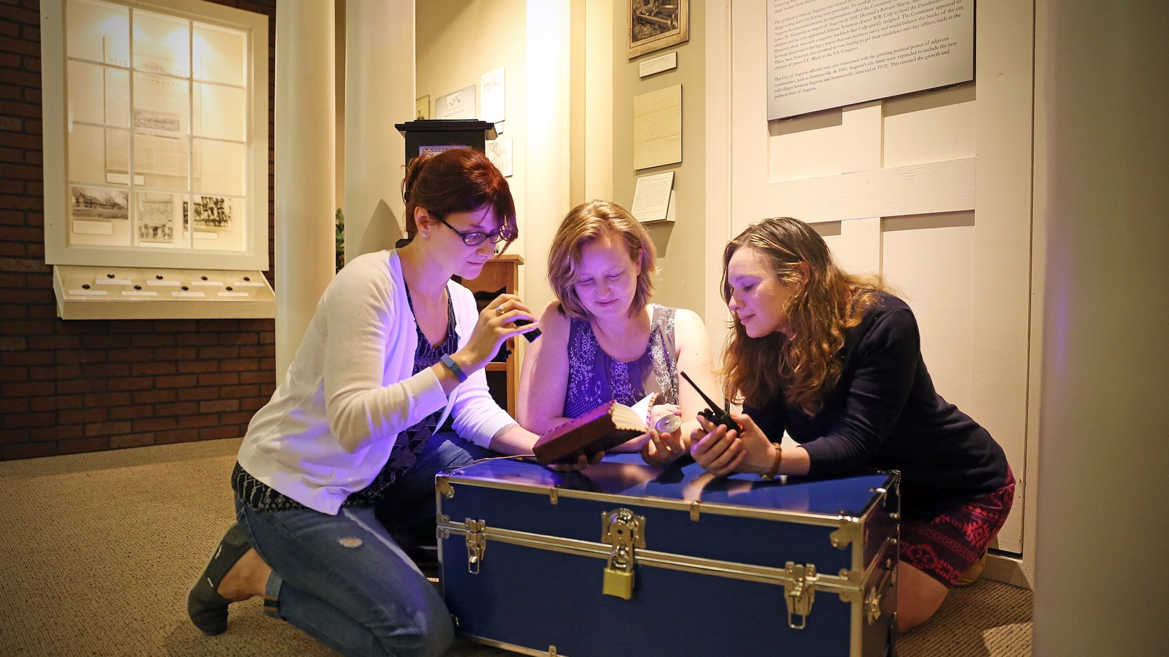 A dire historical mystery must be figured out regarding possible communist infiltration in the Augusta Museum of History's Red Scare escape room.