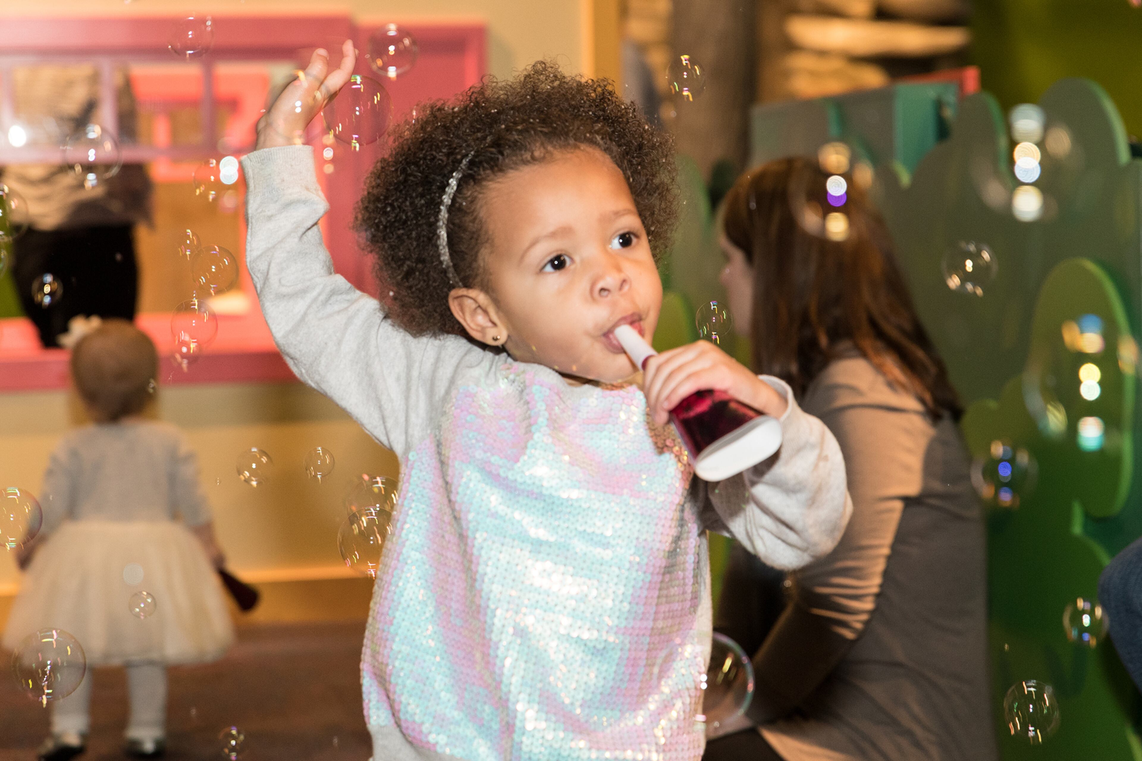 The Children’s Museum of Atlanta hosts at Bubble Bash with DIY bubble station, music and games.
Courtesy of the Children’s Museum of Atlanta.