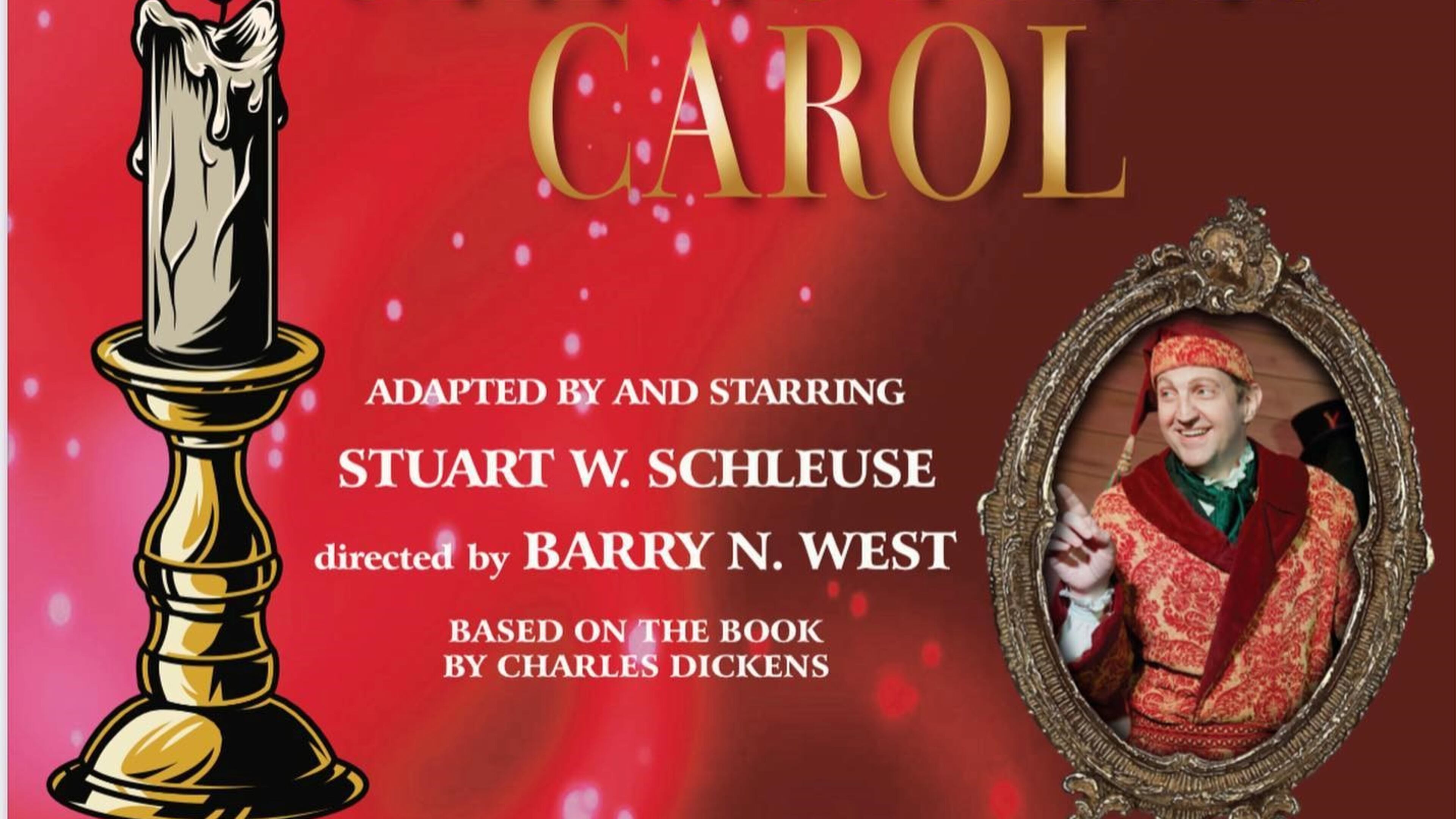 Stuart W. Schleuse will star in his adaptation of "A Christmas Carol: The One Man Show" from Dec. 7-17 at OnStage Atlanta in Scottdale. (Courtesy of OnStage Atlanta)