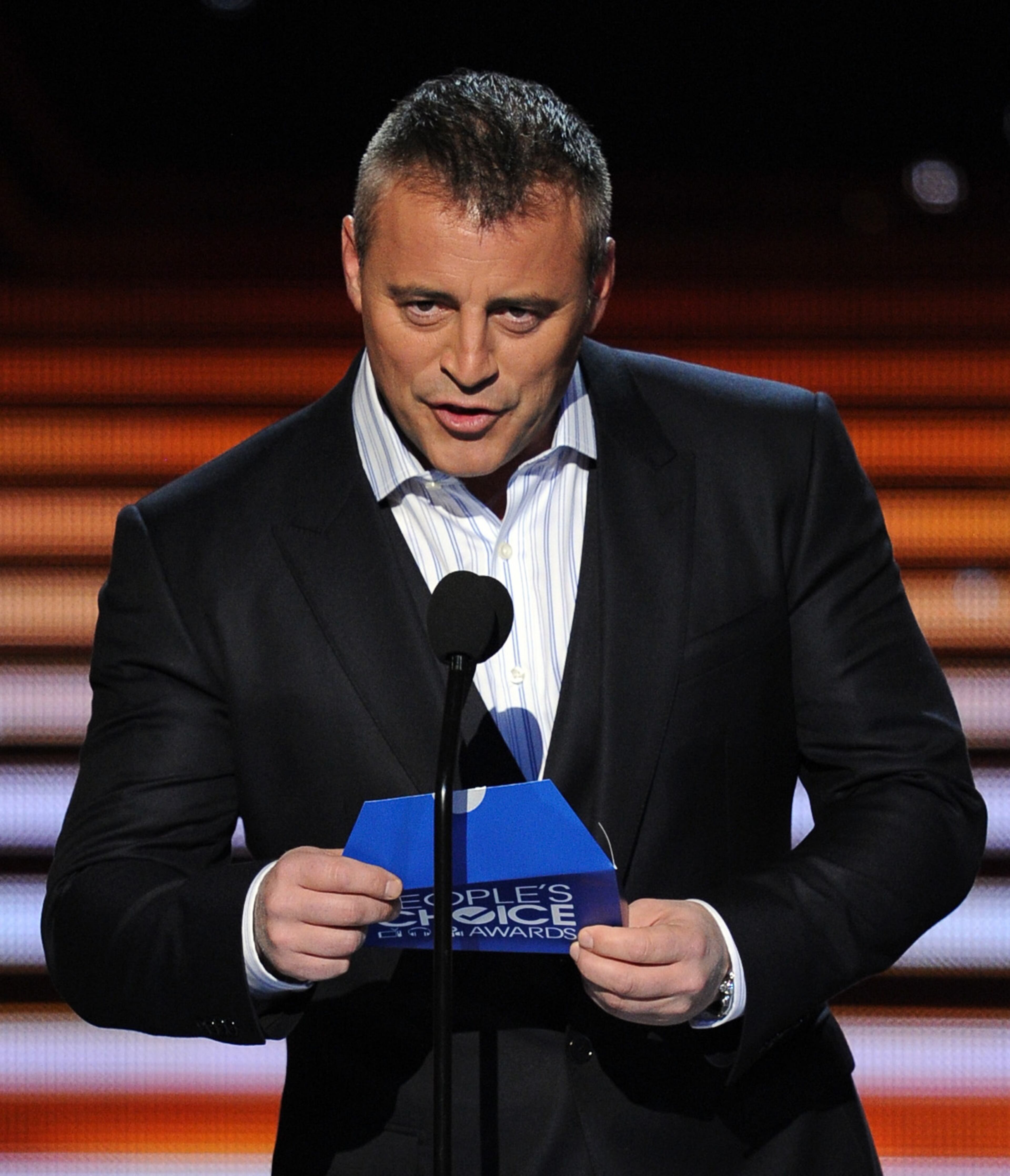 Actor Matt Leblanc onstage at The 40th Annual People's Choice Awards at Nokia Theatre L.A. Live on January 8, 2014 in Los Angeles, California.