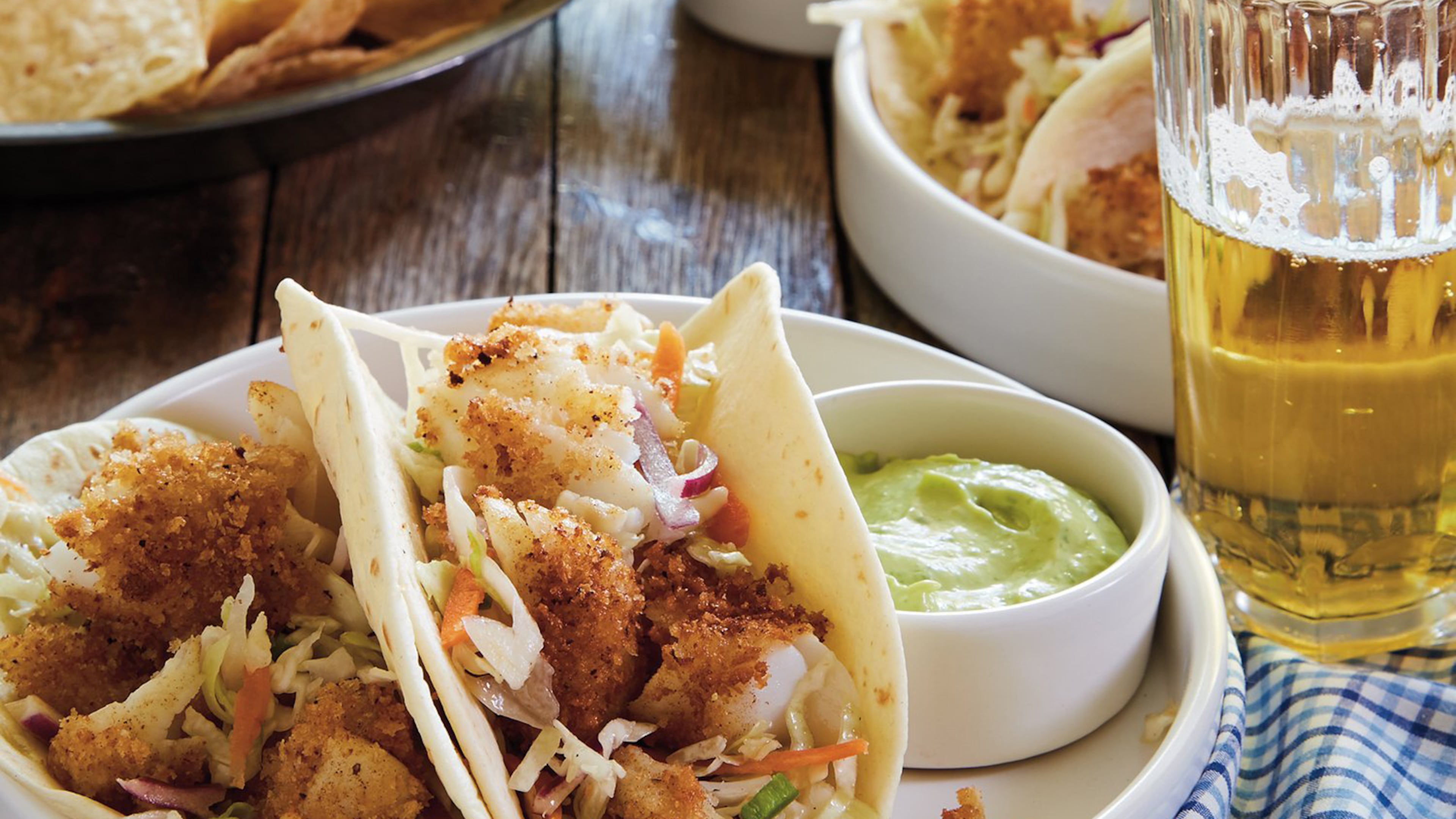 Catch of the Day Fish Tacos. CONTRIBUTED BY: St. Martin's Press