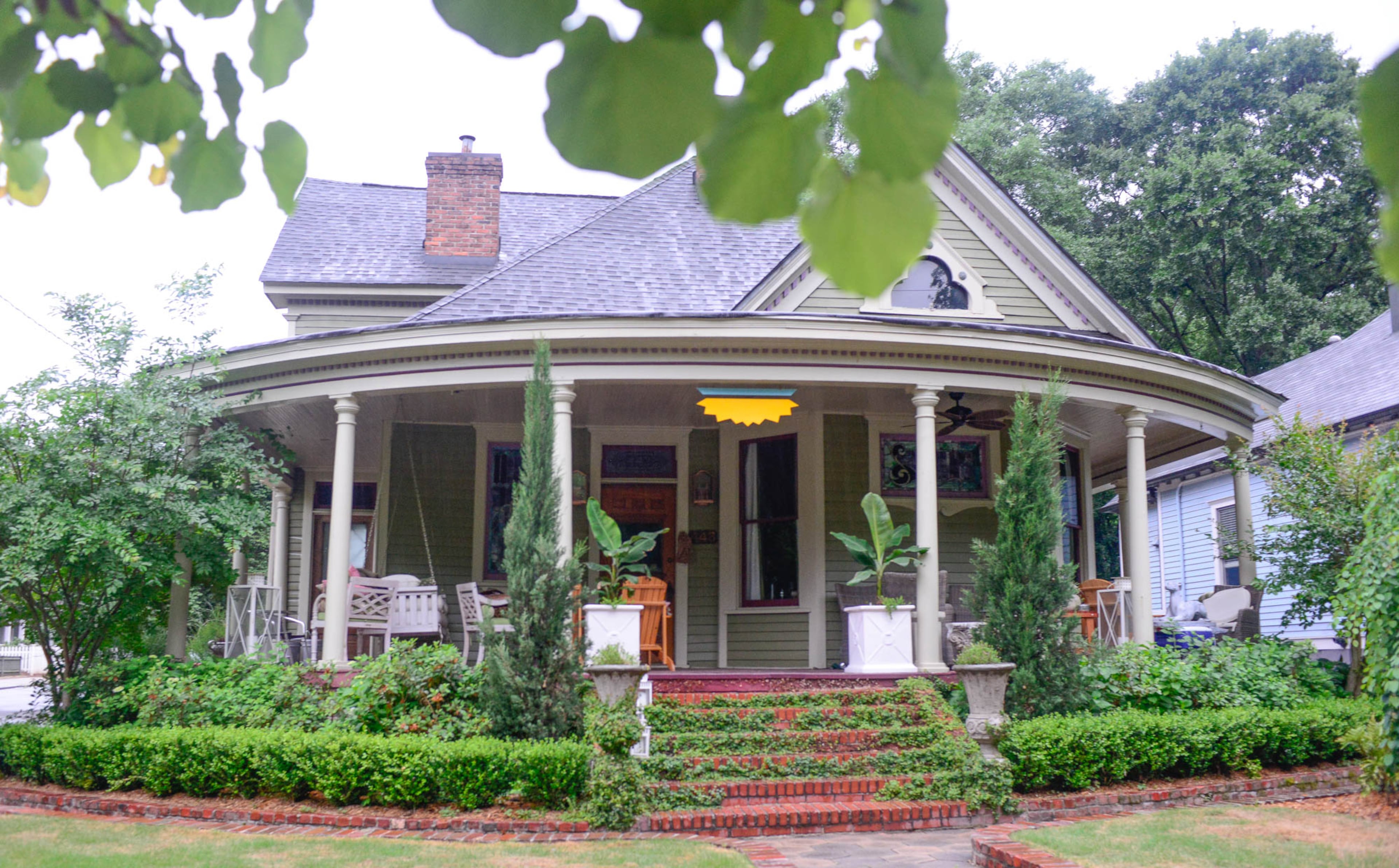 The Folk Victorian home was built in the early 1900s in Grant Park, which is holding its 43rd Annual Grant Park Spring Tour of Homes on May 20 and 21. The residence, which has been renovated over the years, now has 3,200 square feet, three bedrooms and two-and-a-half baths.