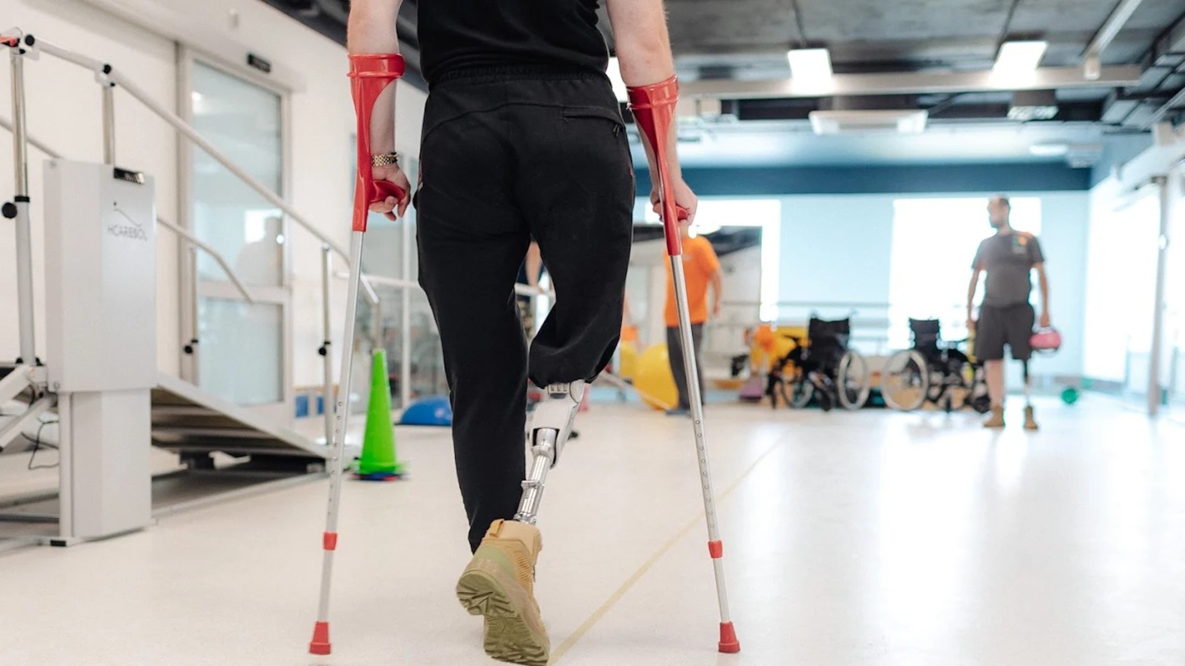 Superhumans Center is an organization providing prosthetics and rehabilitation to Ukrainians who have lost limbs or suffered life-changing injuries because of the war. (Courtesy of Superhumans Center)