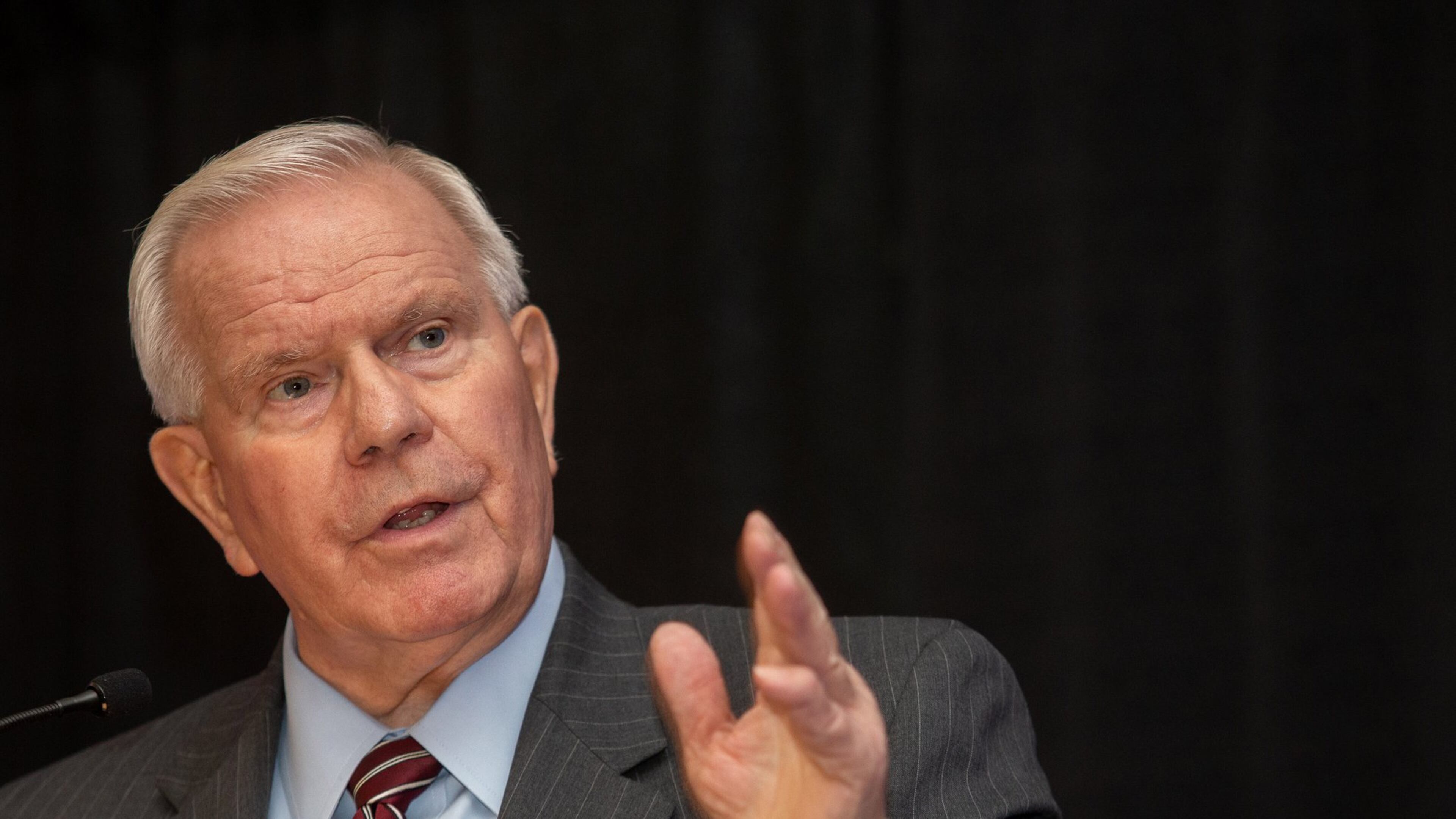 Gwinnett County Public Schools Superintendent J. Alvin Wilbanks gives a state of the schools address at the Infinite Energy Center Gwinnett Wednesday, September 11, 2019. STEVE SCHAEFER / SPECIAL TO THE AJC