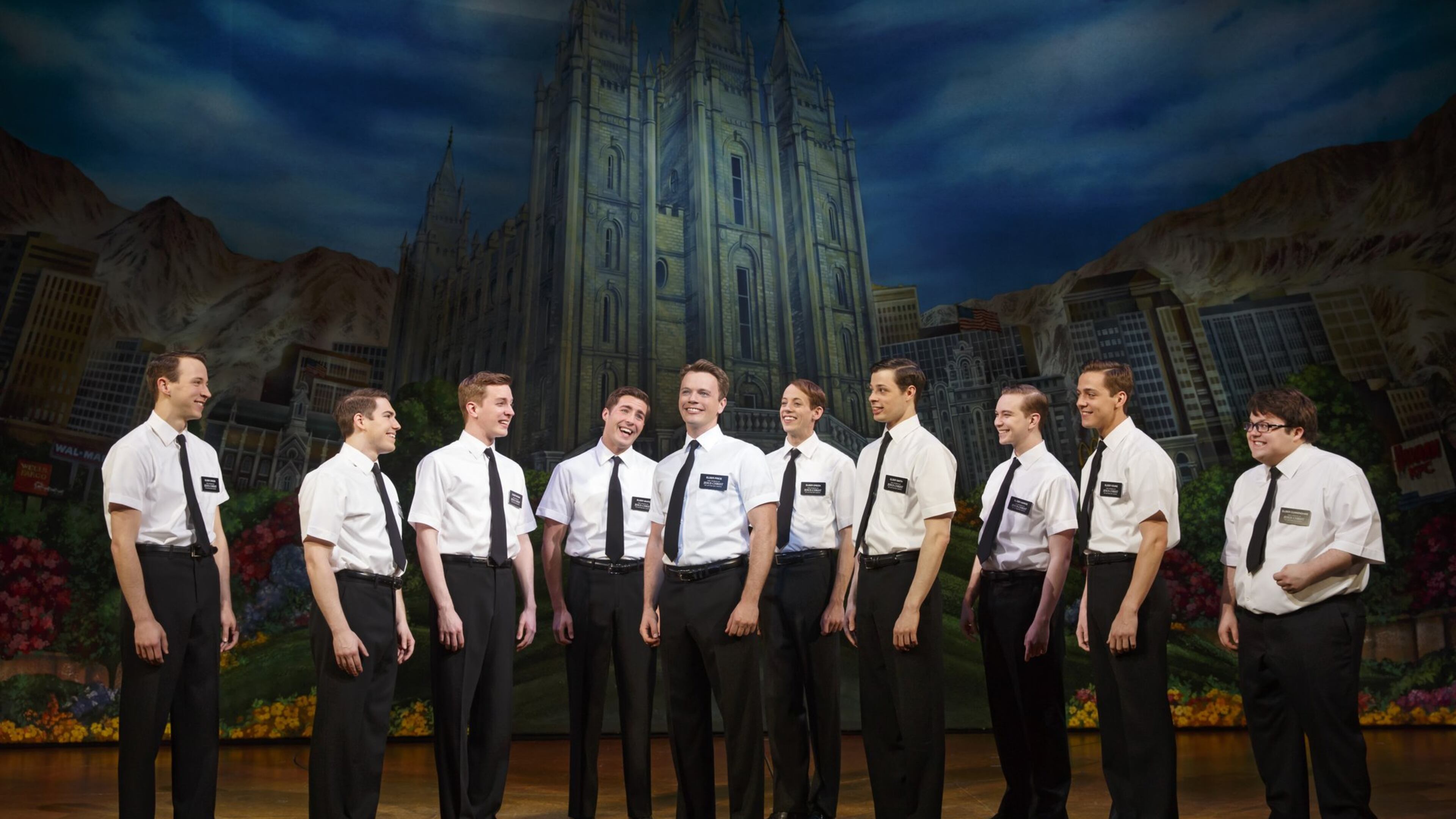 “The Book of Mormon” tells the story of two young Mormon missionaries sent to a remote village in northern Uganda. It was created by “South Park” honchos Matt Stone and Trey Parker. CONTRIBUTED PHOTO