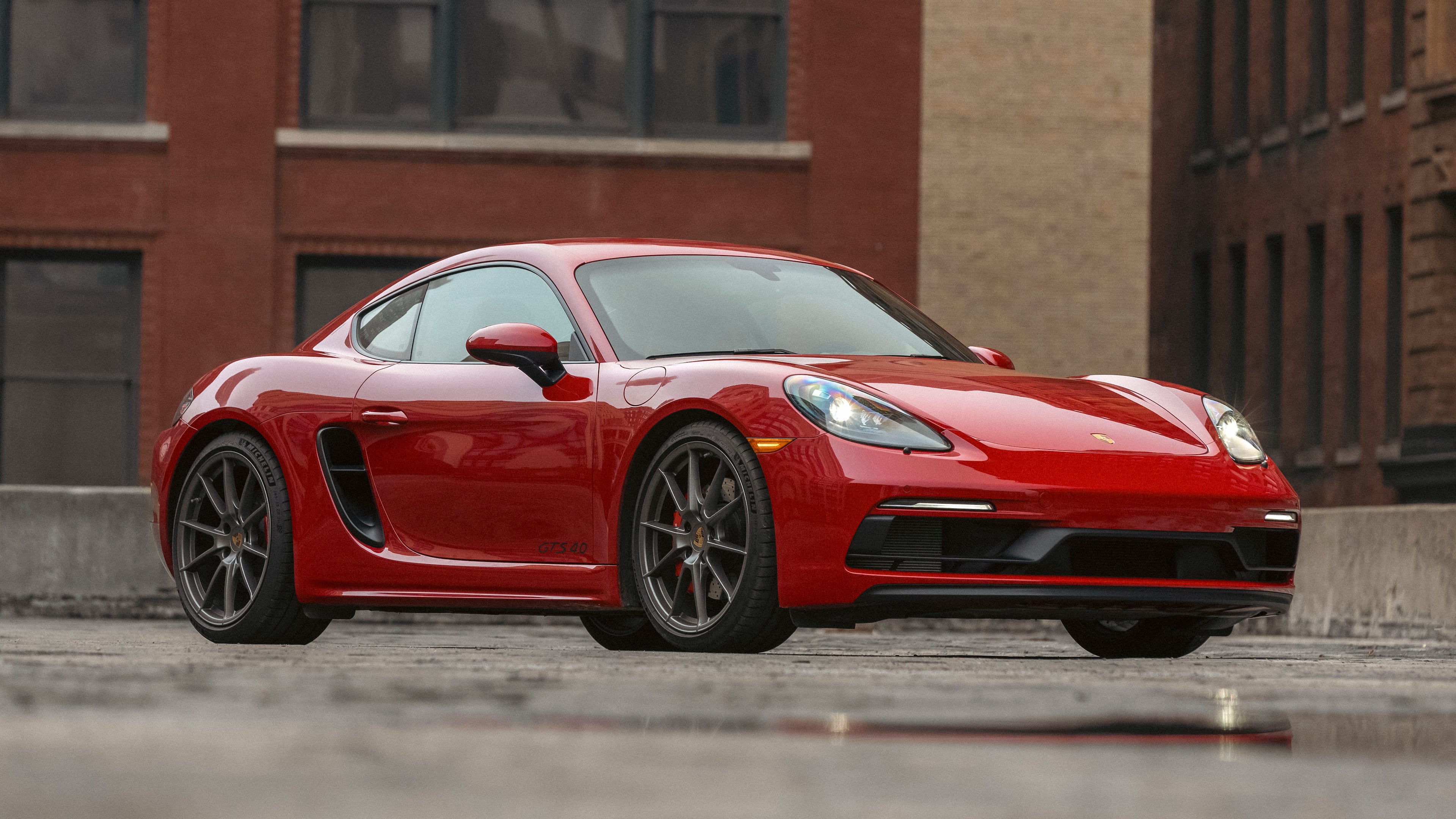 The Porsche 718 Cayman has alternated between four- and six-cylinder models since its 2006 debut. (Courtesy of Porsche)