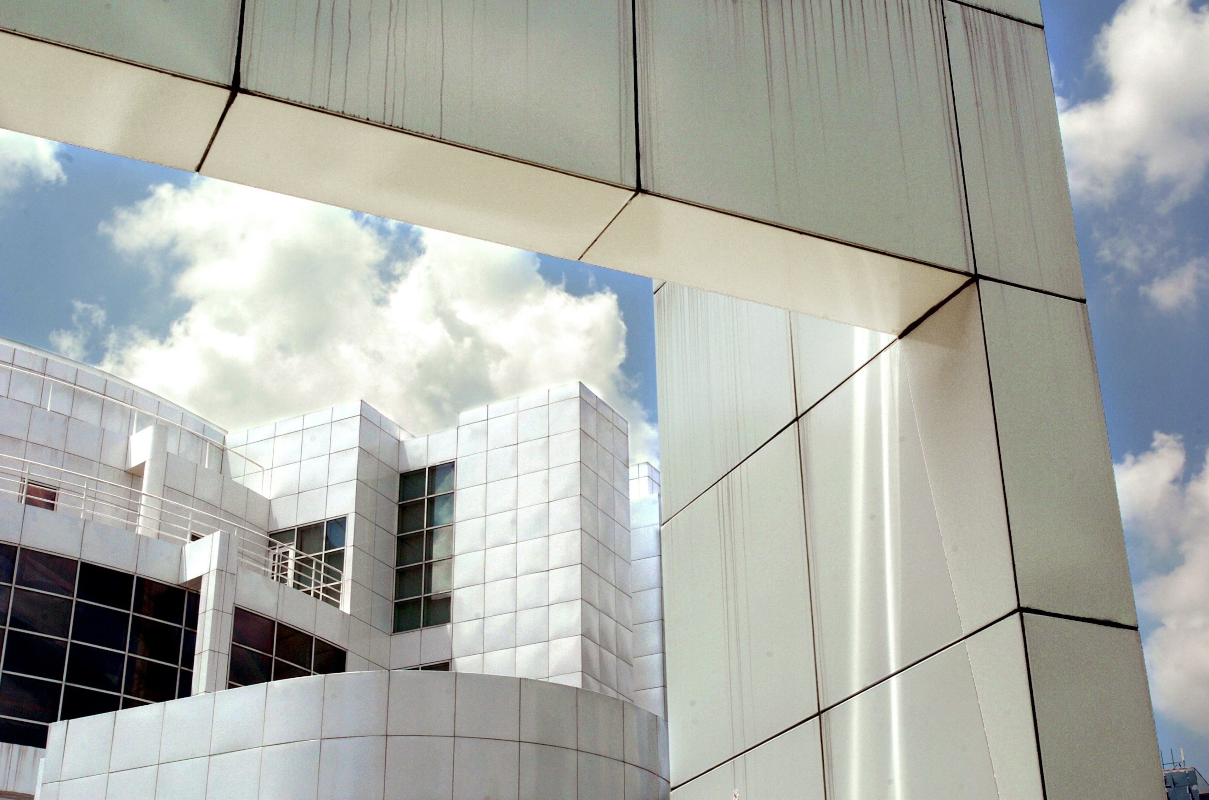 The High Museum's buildings are also art; designed by Richard Meier (big fan of grids n' white, as shown) and Renzo Piano.