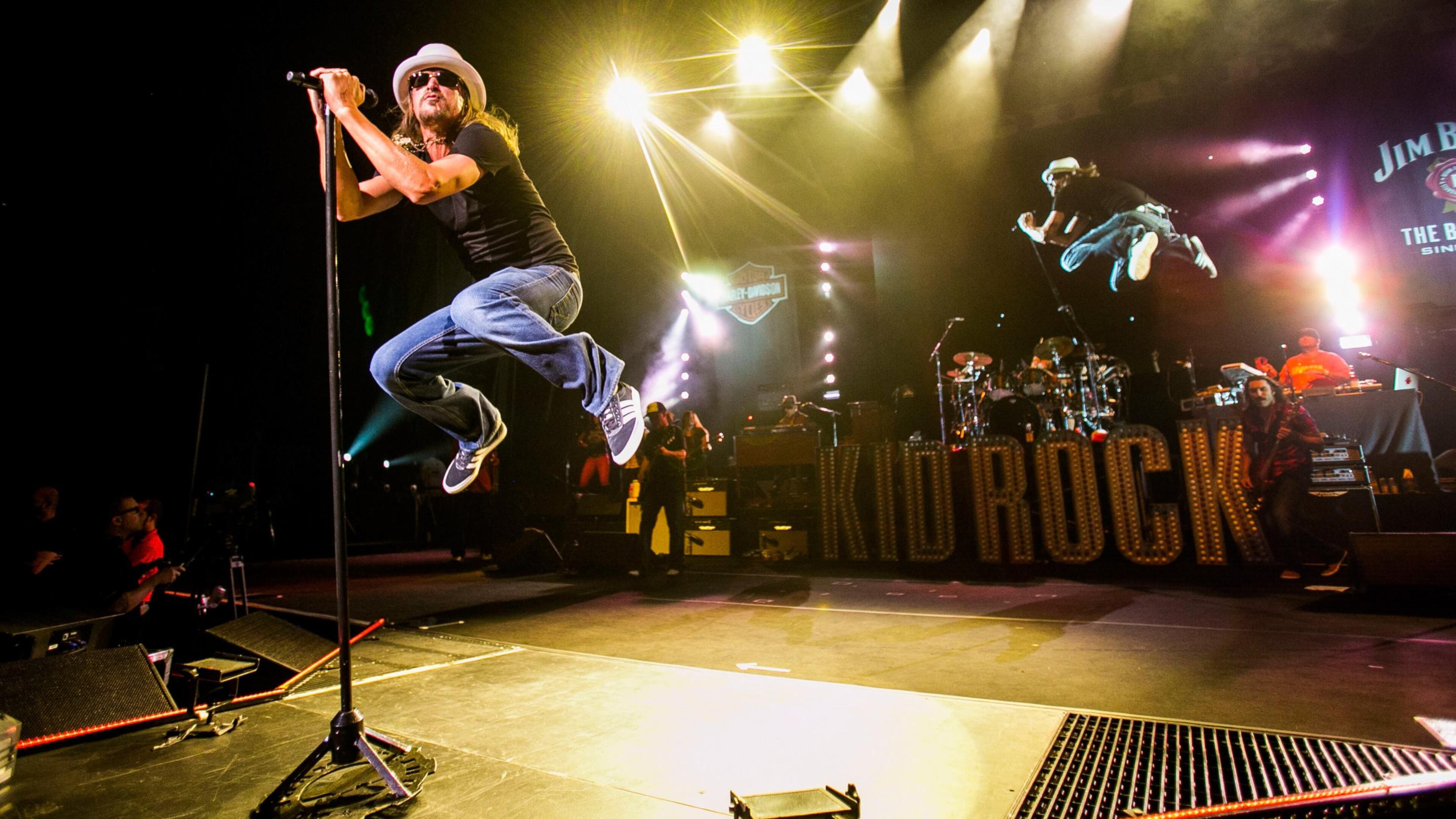 Kid Rock performs in Clarkston, Mich., in 2013.