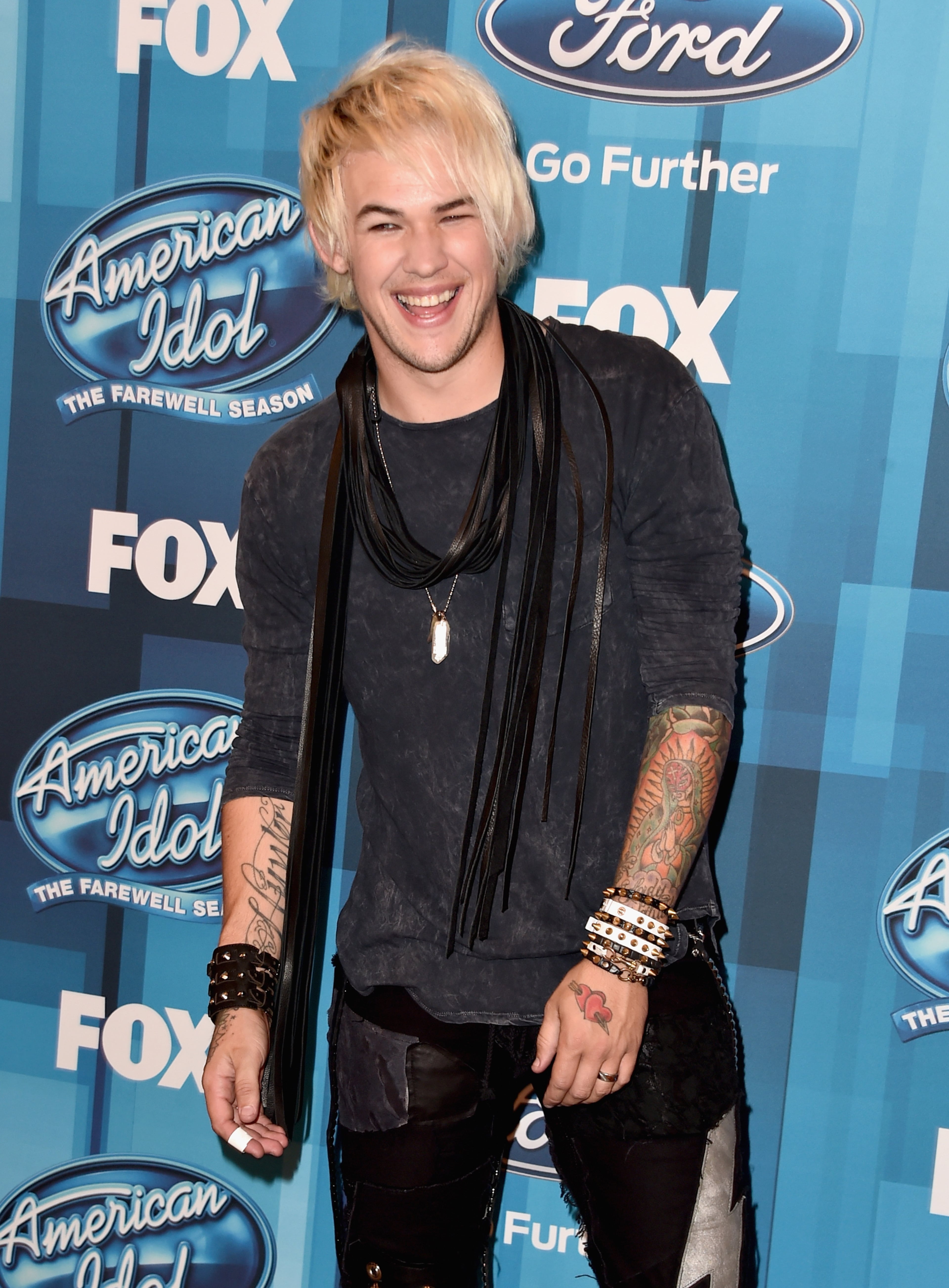 HOLLYWOOD, CALIFORNIA - APRIL 07: Singer James Durbin attends FOX's "American Idol" Finale For The Farewell Season at Dolby Theatre on April 7, 2016 in Hollywood, California. (Photo by Alberto E. Rodriguez/Getty Images)