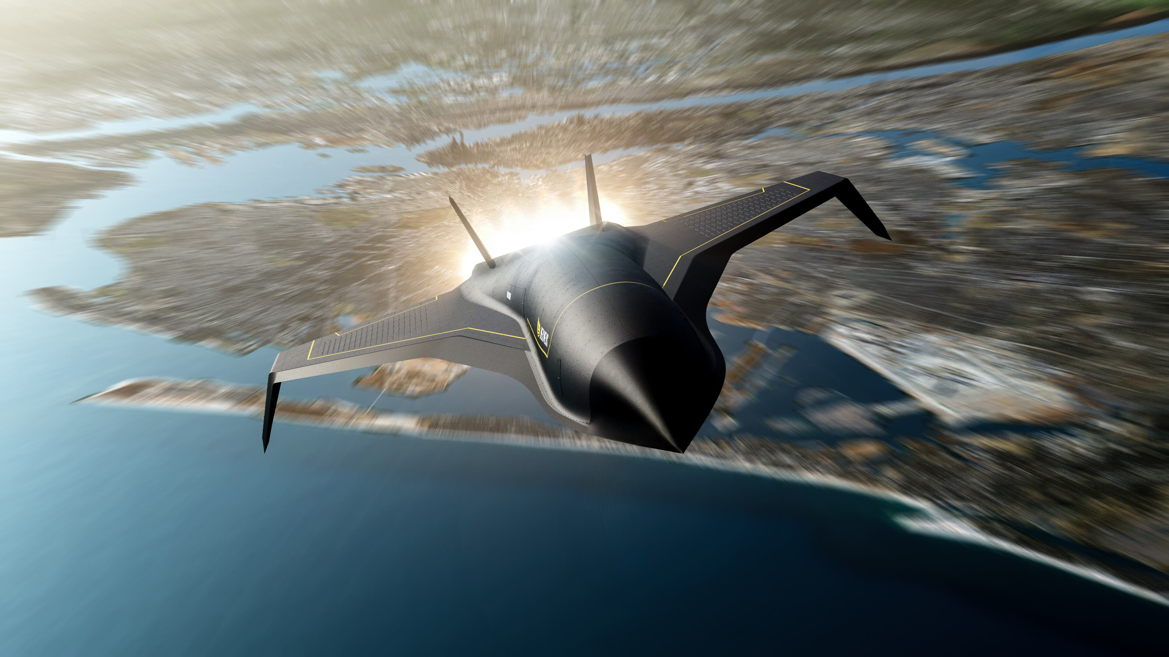 Hypersonic plane developer Hermeus is calling its envisioned commercial passenger aircraft Halcyon. (photo contributed)