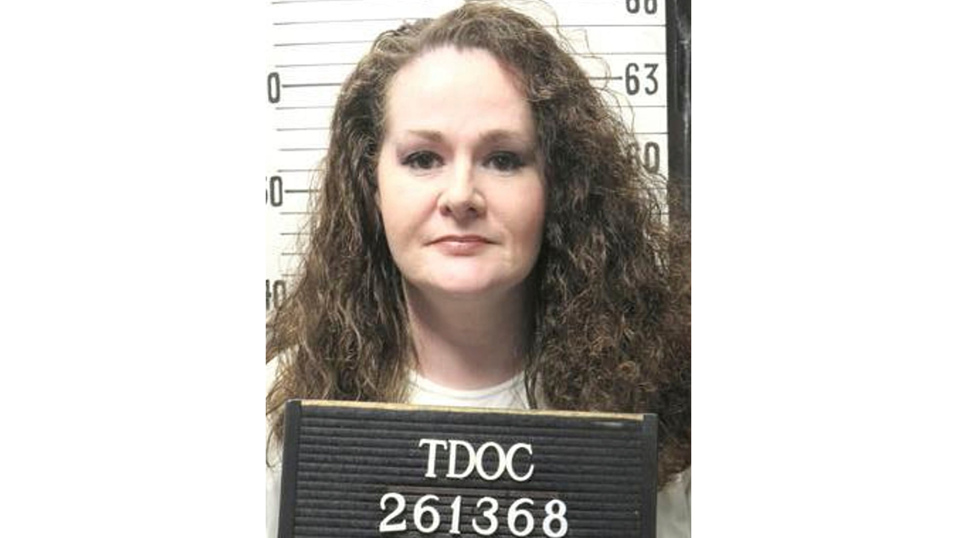 This photo provided by the Tennessee Department of Correction shows Christa Pike on Jan. 12, 2023. (TDOC via AP)
