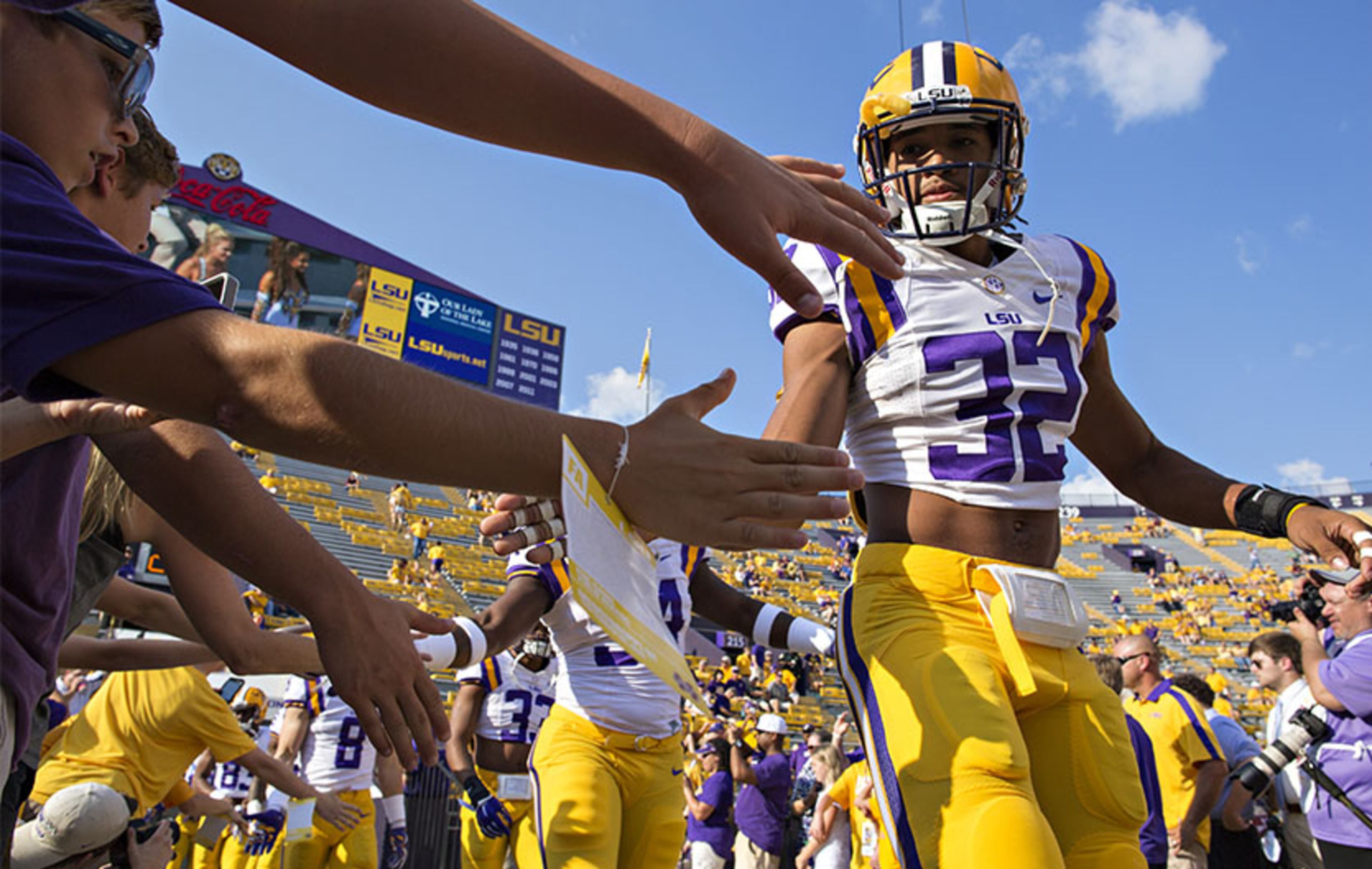 No. 4, LSU Tigers: The LSU Tigers saw a jump of 11 percent increase in attendance (101,723) in Baton Rouge.