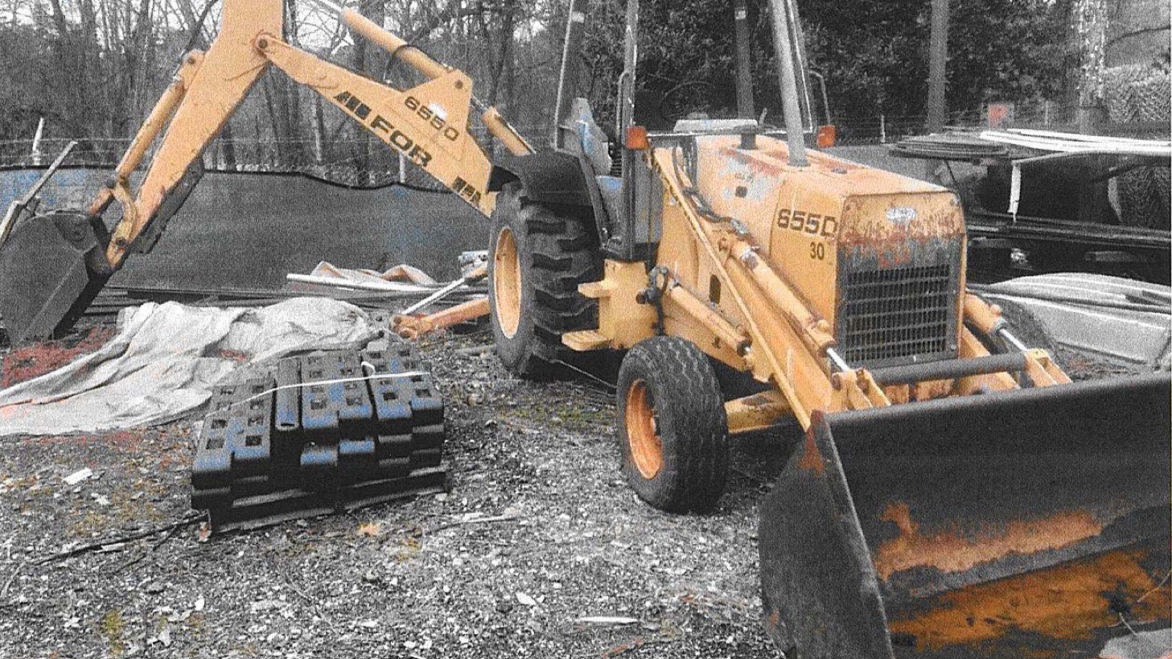 Roswell will trade-in this 1994 Ford Tractor "Backhoe" for a new piece of heavy equipment. (Courtesy City of Roswell)