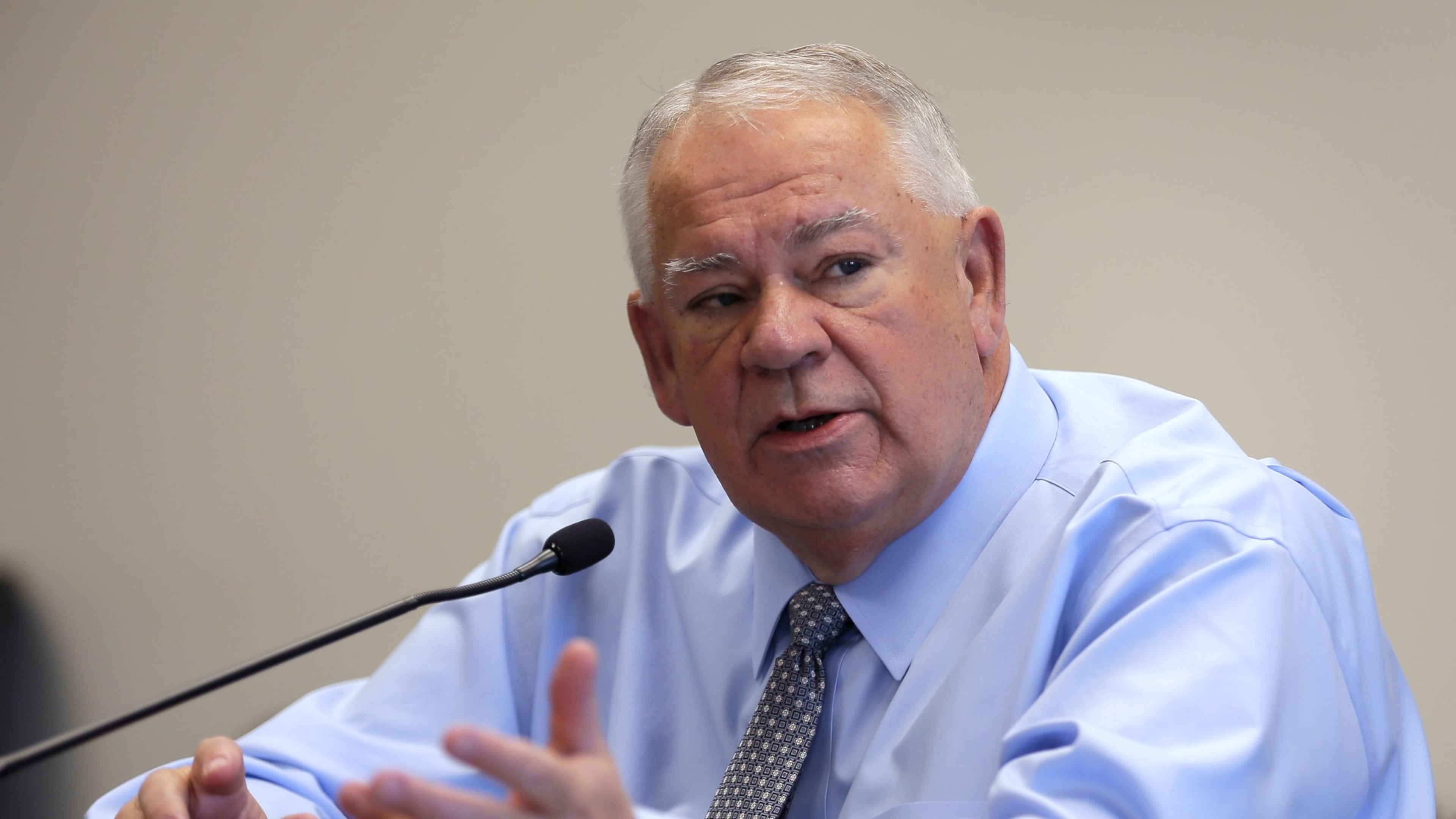 House Speaker David Ralston outlined his priorities and outlook for the 2018 legislation session of the Georgia General Assembly and answered questions during a Thursday press conference at the Capitol. BOB ANDRES /BANDRES@AJC.COM