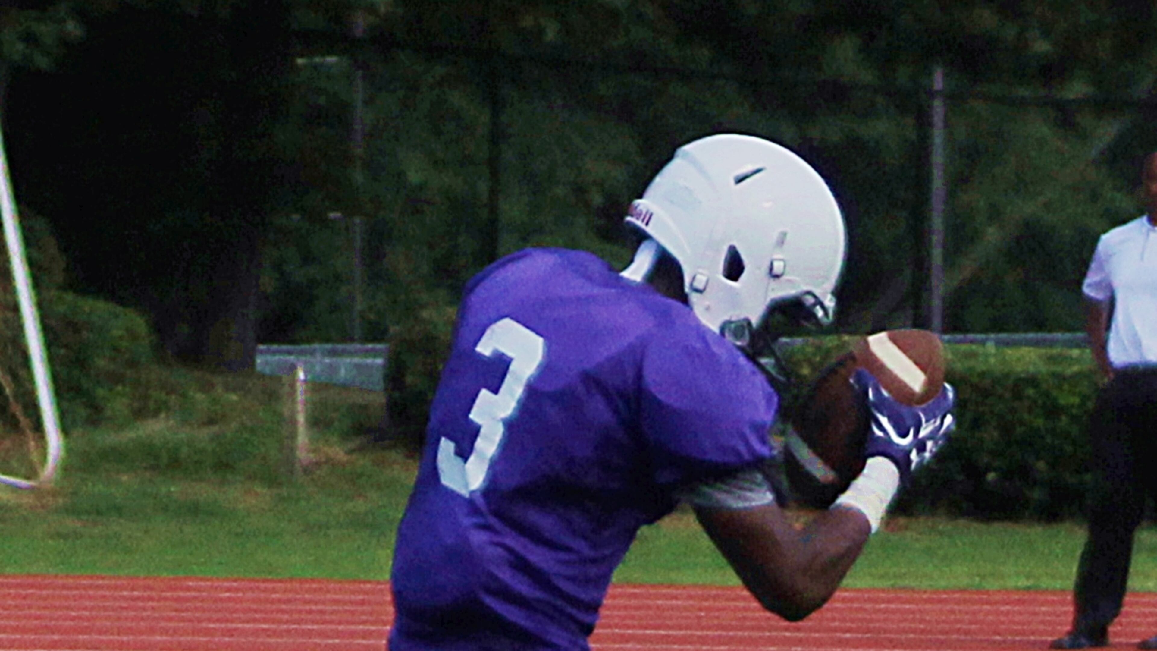 Miller Grove's Kameron Williams caught two touchdown passes last week. (Photo - Mark Brock)