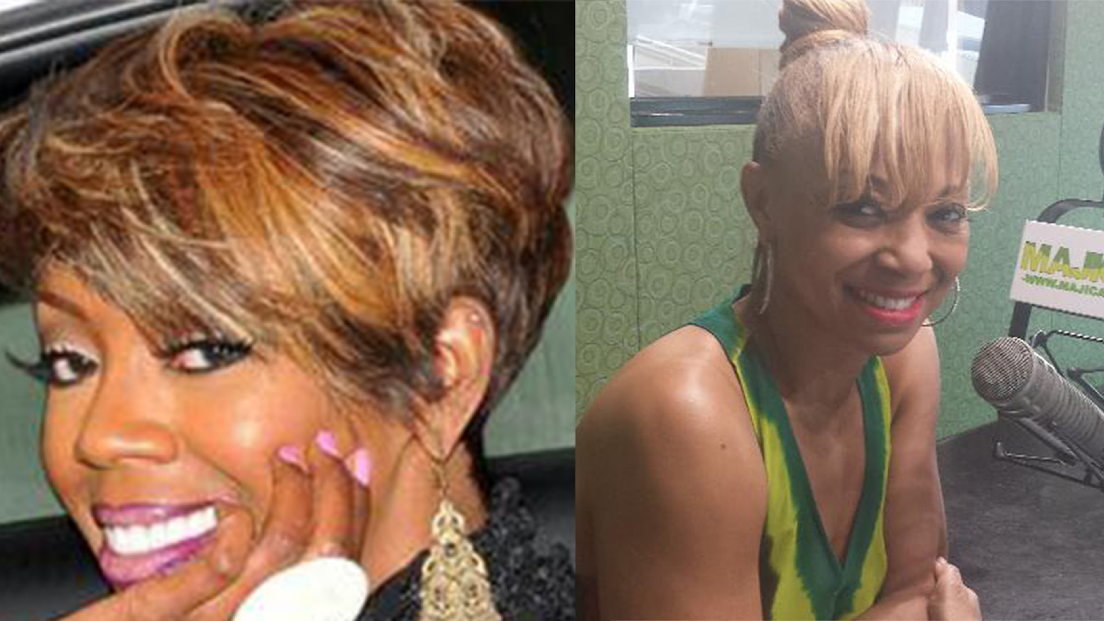 Rene Miller (left) and Carol Blackmon (right) have decades of radio and TV experience in Atlanta. CREDIT: Twitter