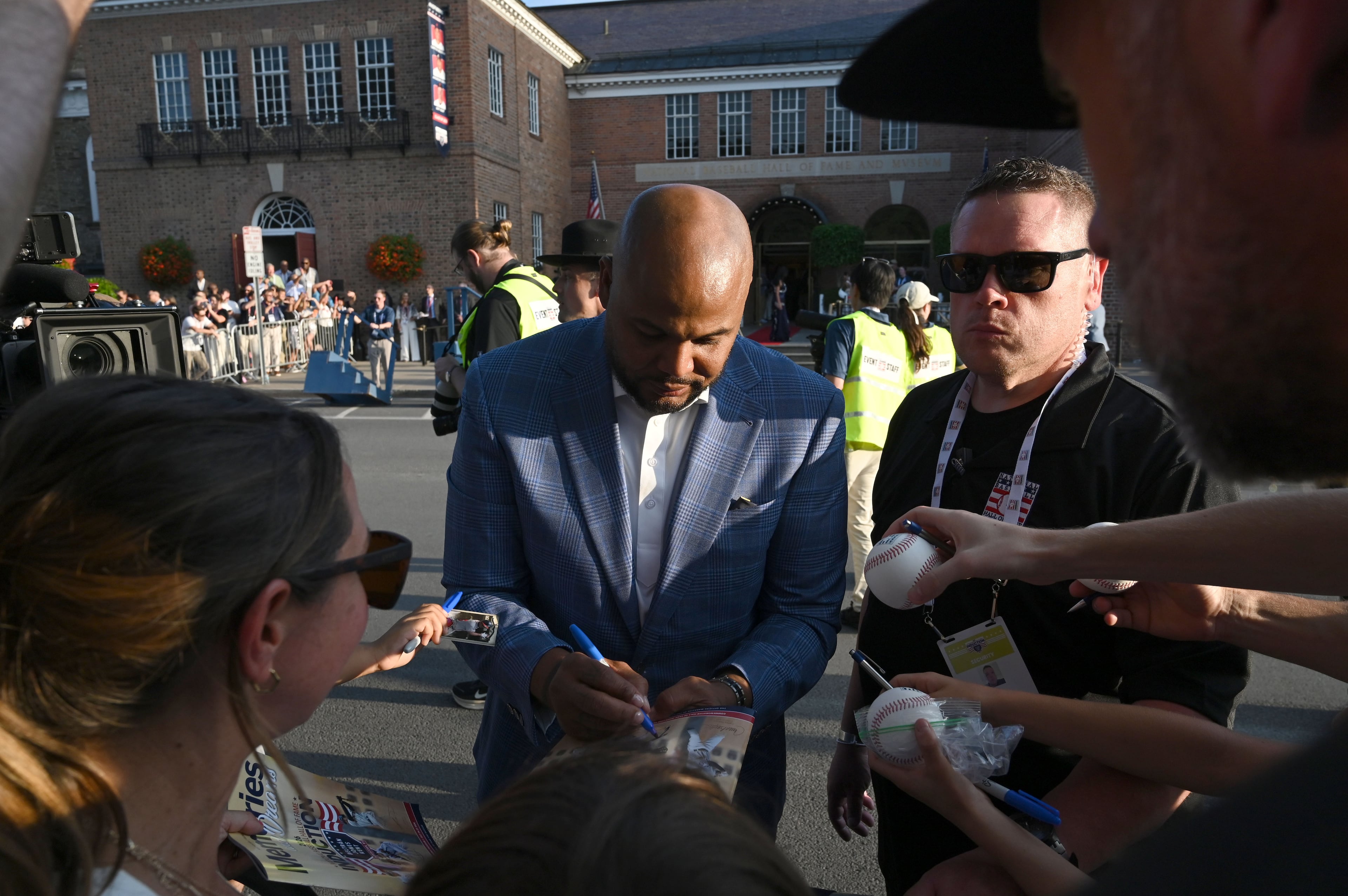Hall of Fame Legends Parade in Cooperstown