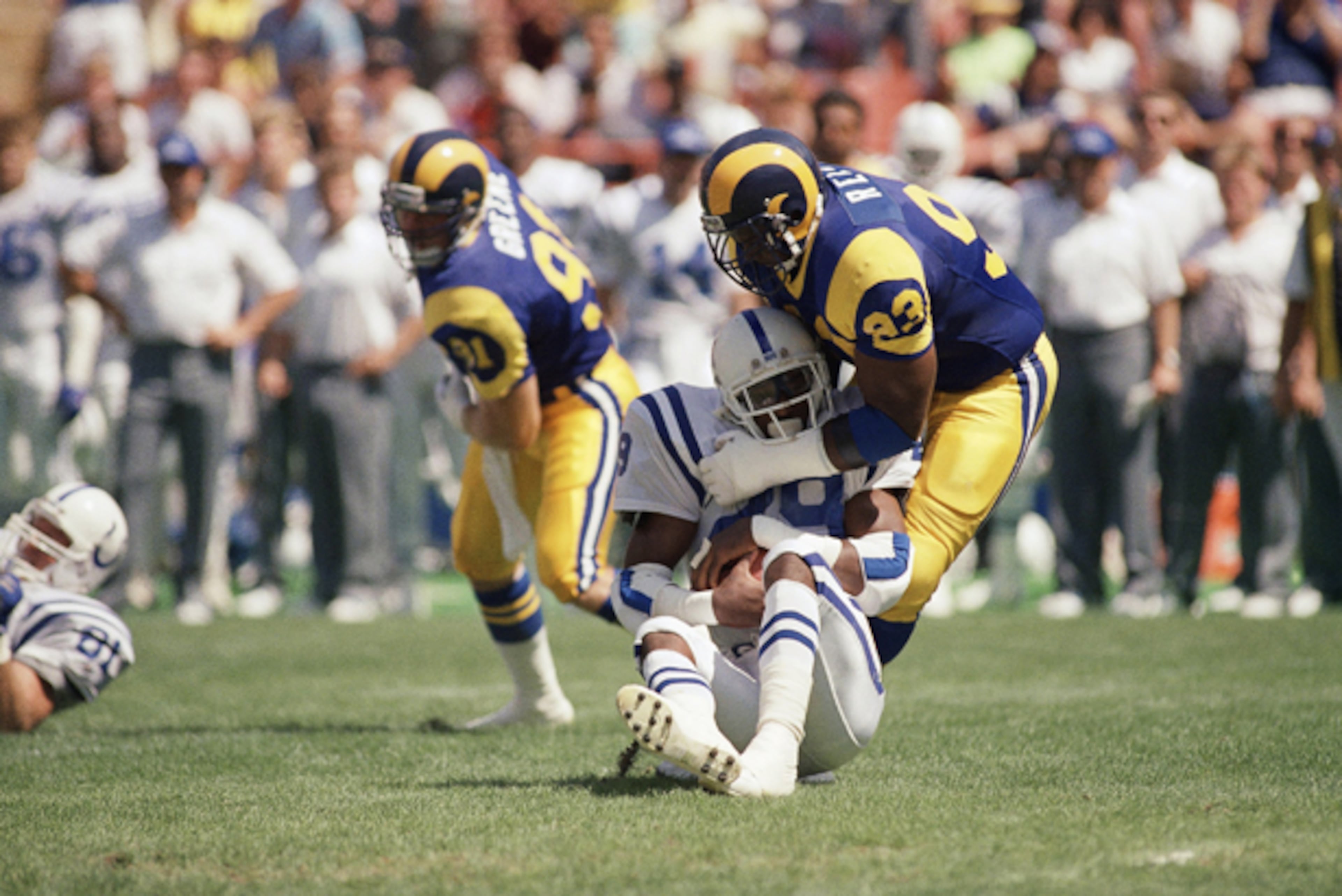 After starting the season 5-0 in 1989, the Rams finished second in the NFC West with a 13-3 regular season record. The Rams lost in the Conference Championship to the San Francisco 49ers. The Rams would have five more subpar seasons in Los Angeles before moving to St. Louis in 1994.